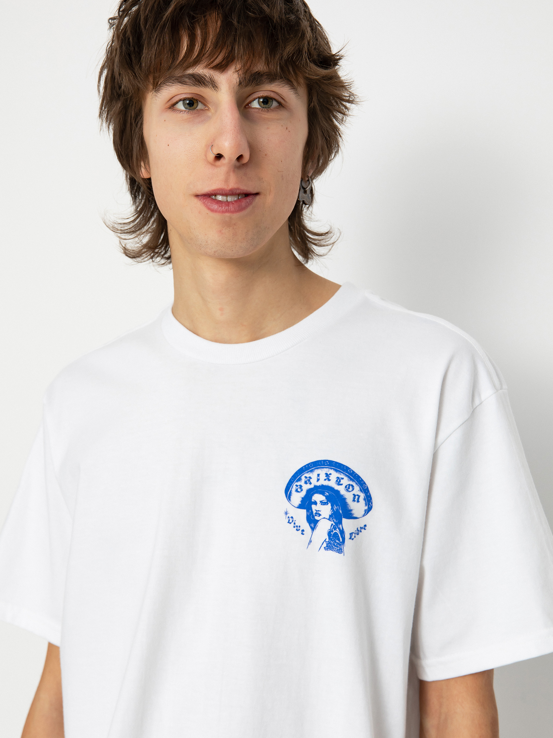 Brixton Vive Libre Stt T-shirt (white)