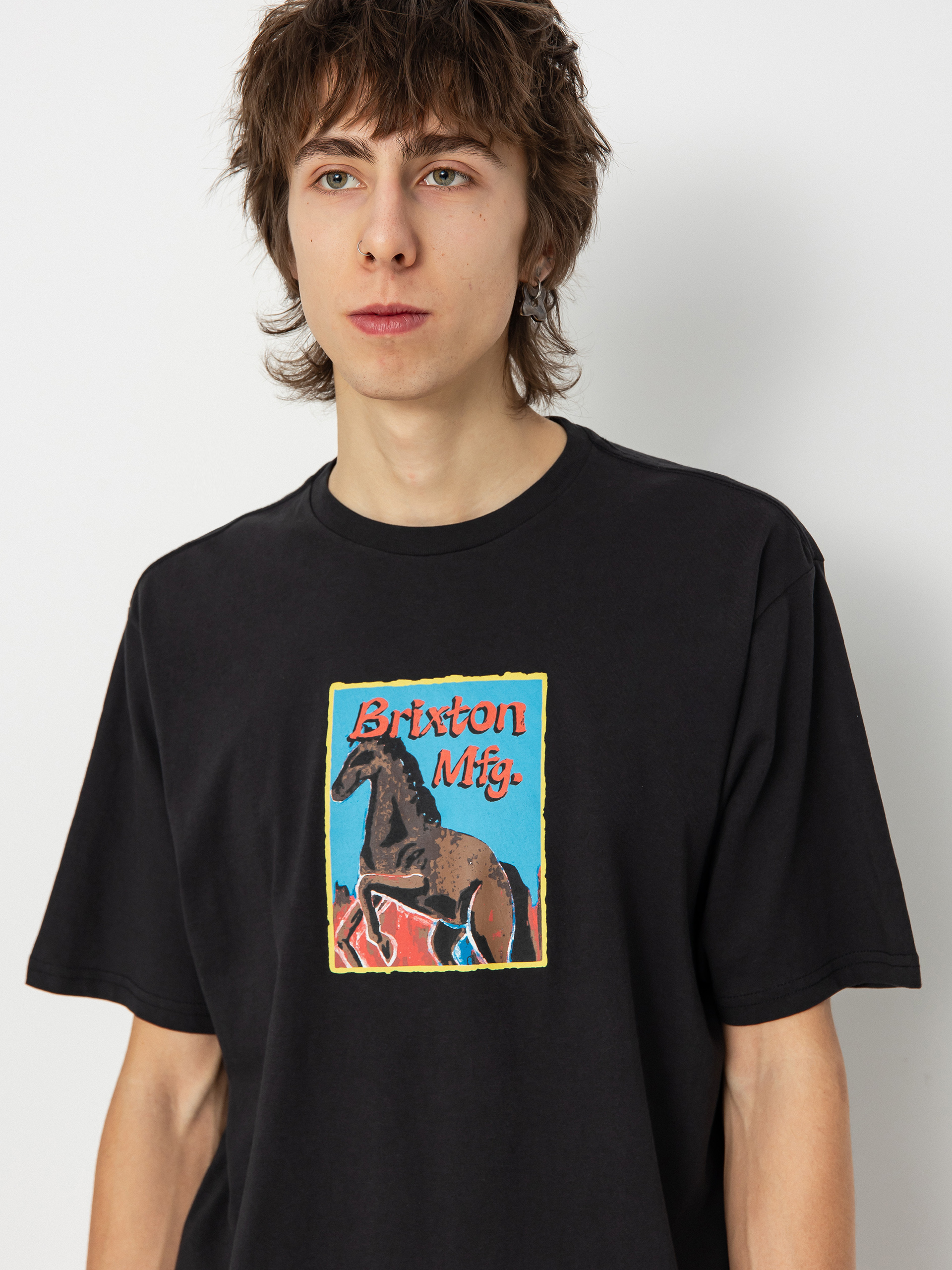 Brixton Rusty Tlrt T-shirt (black)