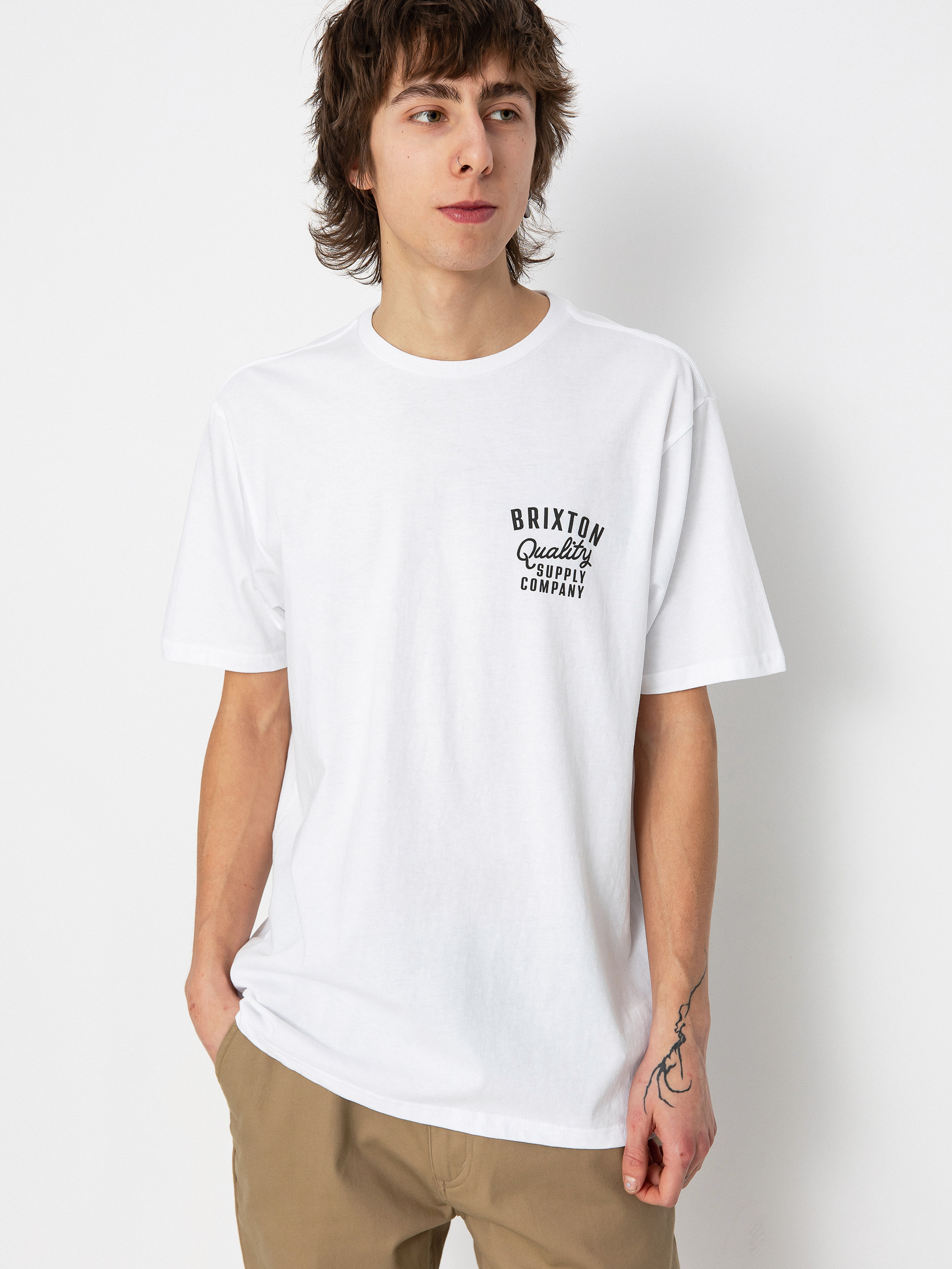 Brixton Hubal Tlrt T-shirt (white)