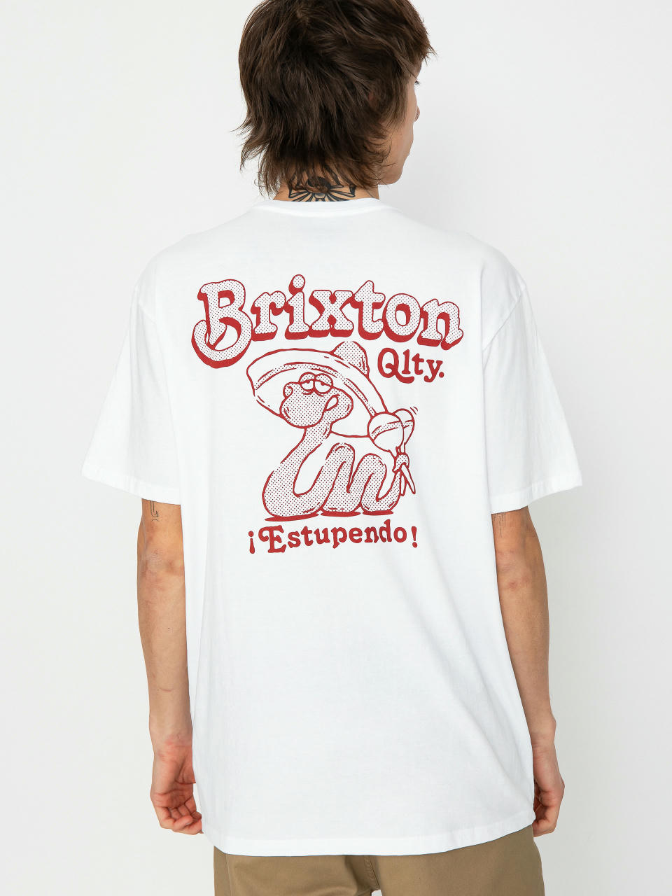 Brixton Estupendo Tlrt T-shirt (white)