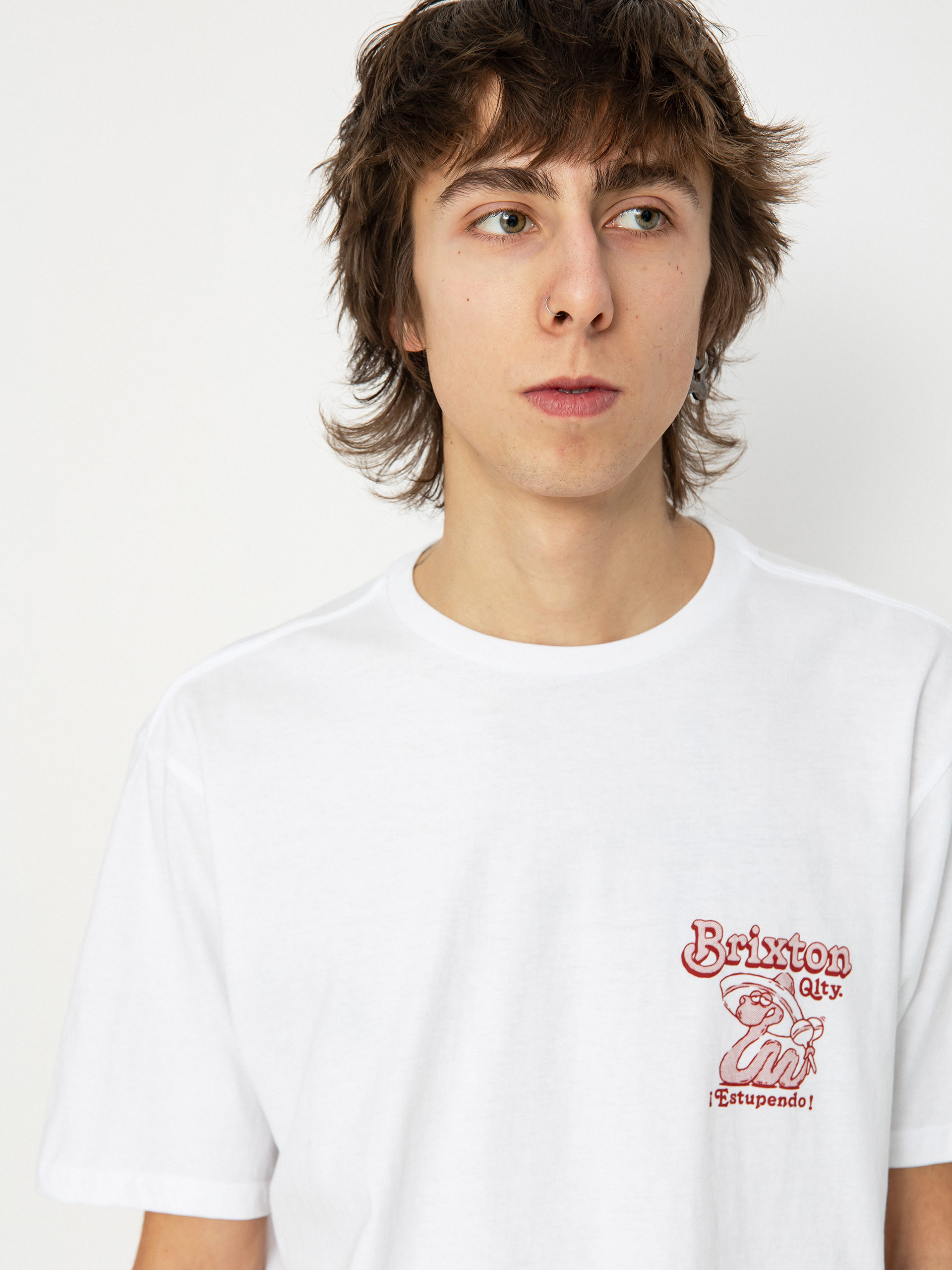 Brixton Estupendo Tlrt T-shirt (white)