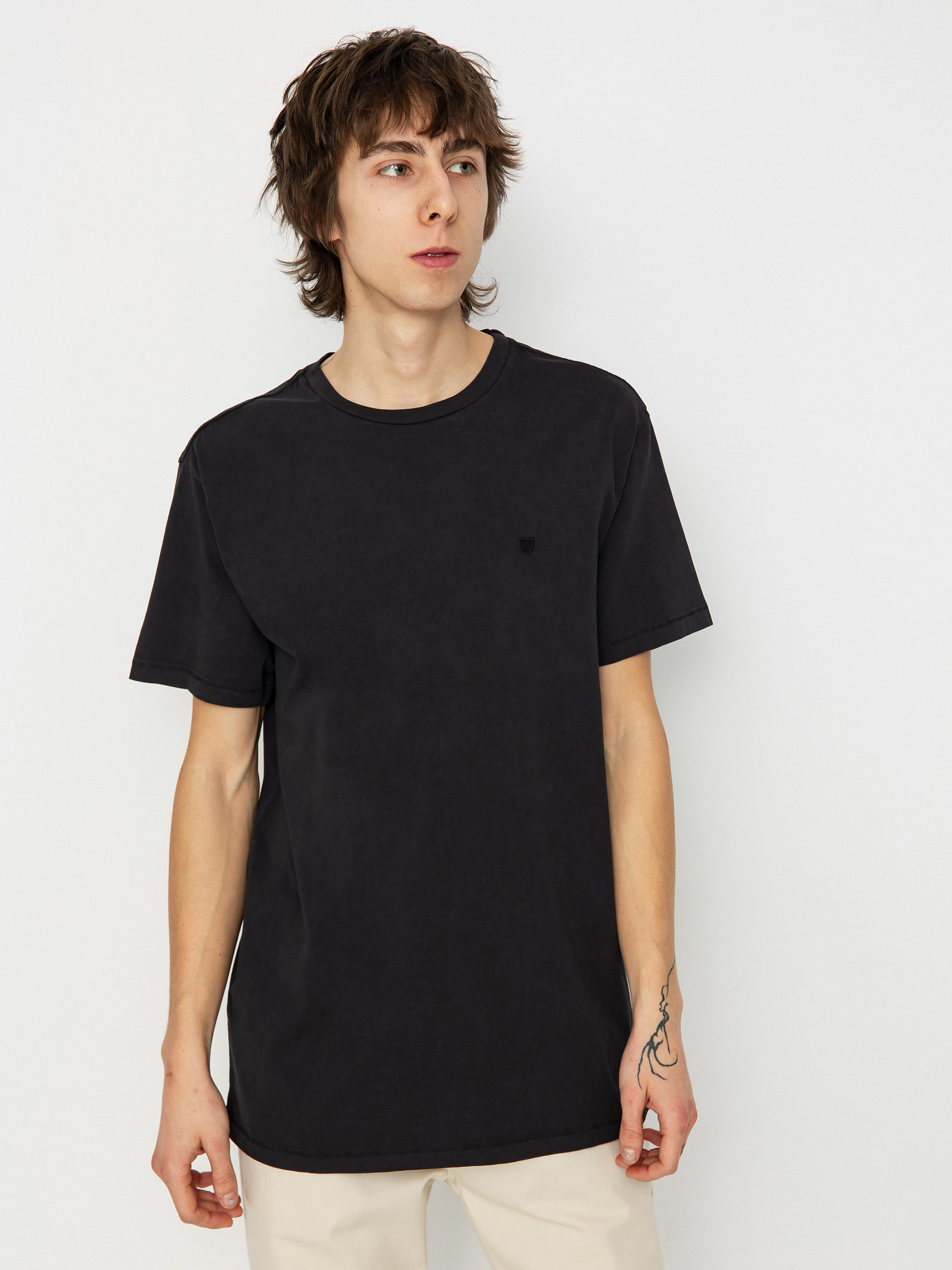 Brixton Vintage Reserve T-shirt (black sol wash)