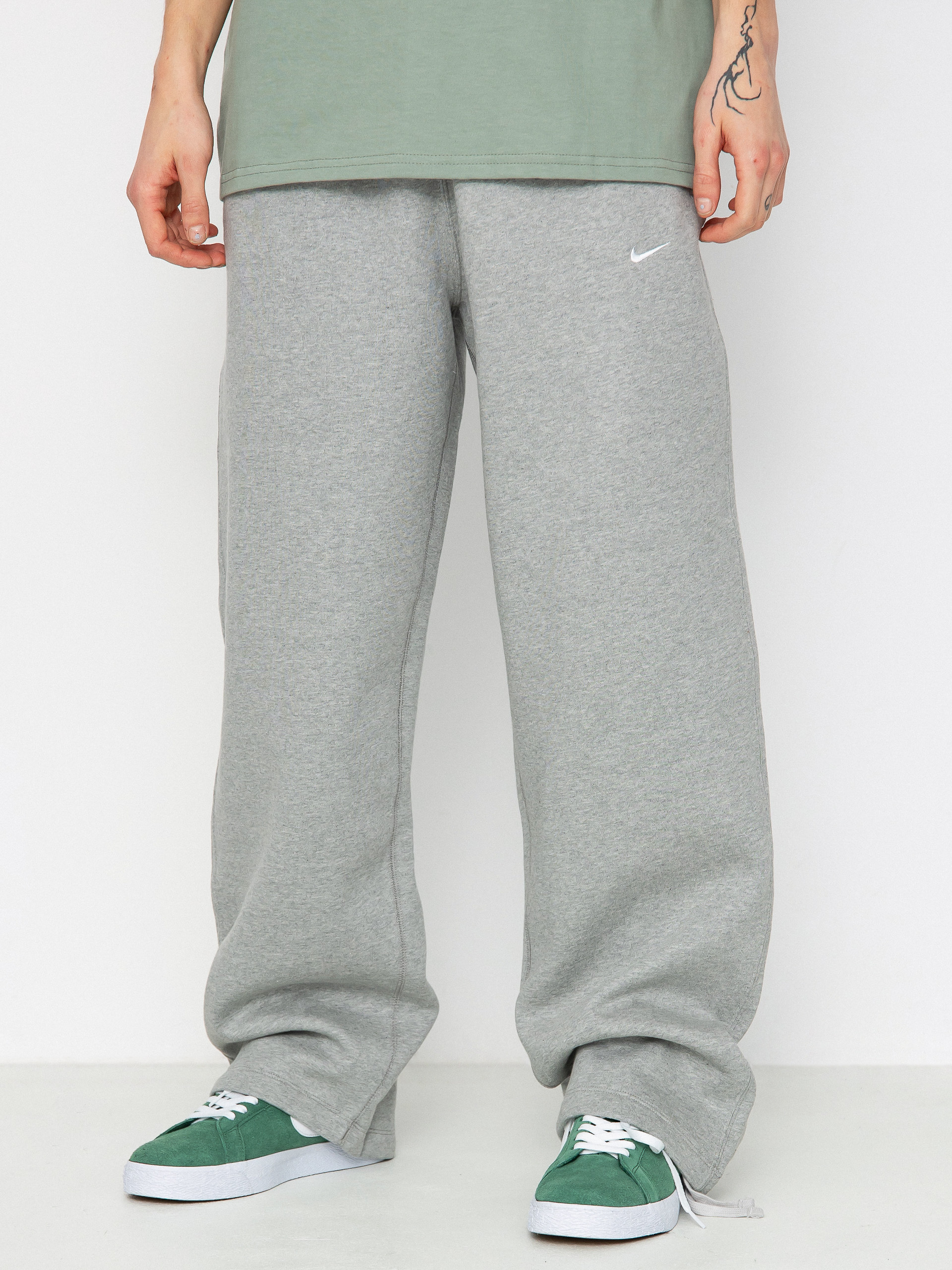 Nike SB Swoosh Pants (dk grey heather/white)