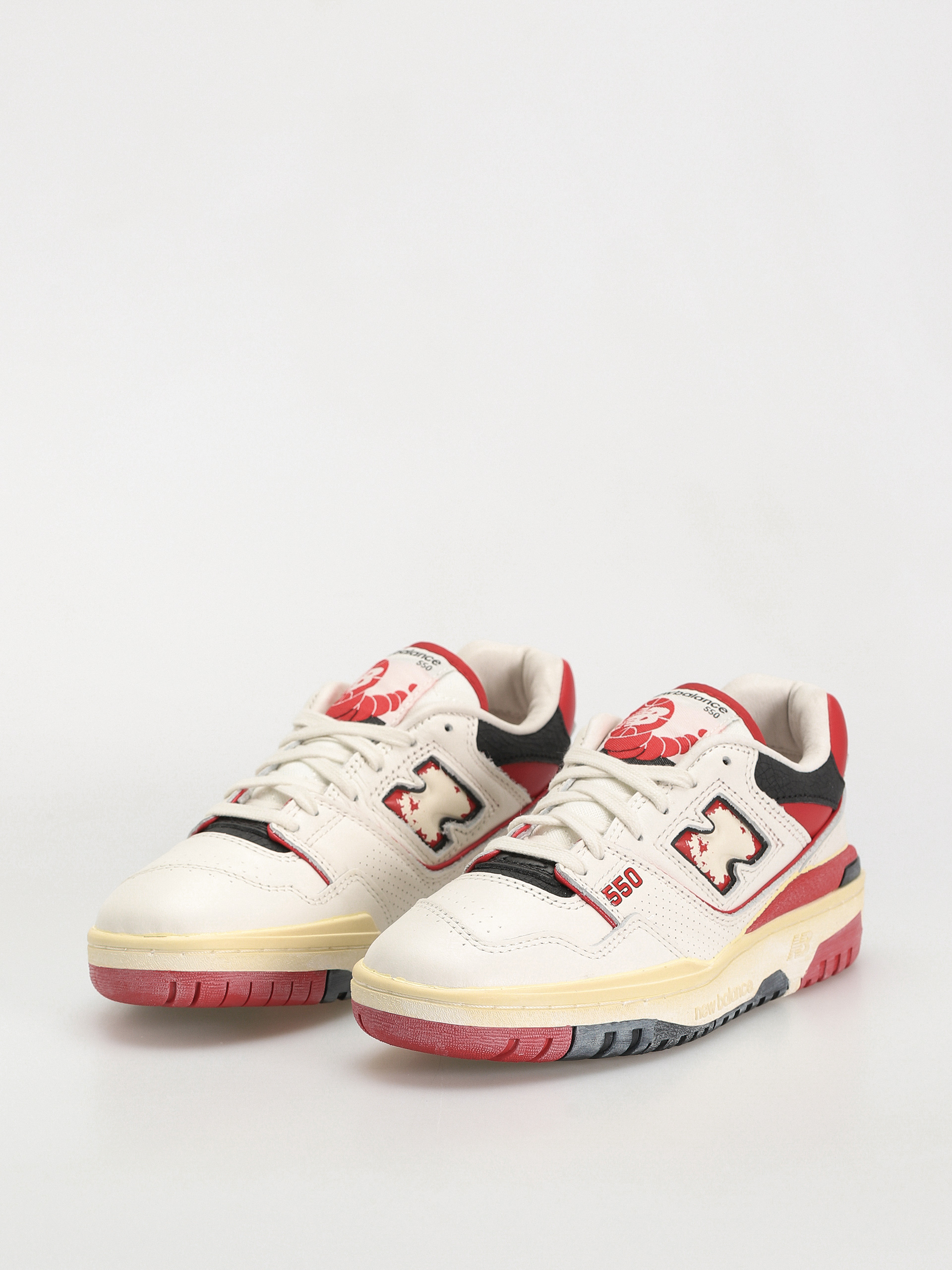 New Balance 550 Schuhe (vintage red)
