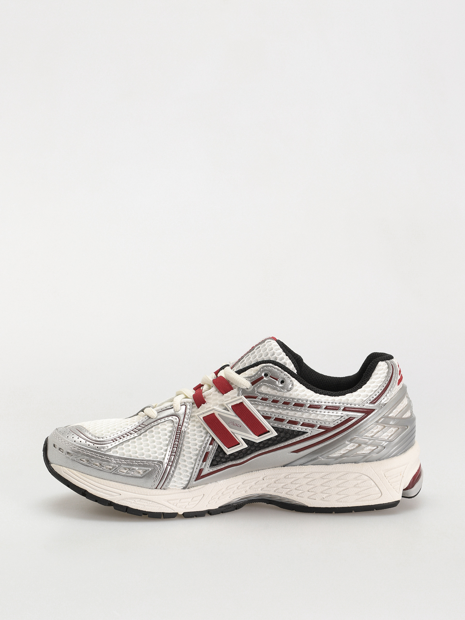 New Balance 1906 Shoes (silver classic crimson)