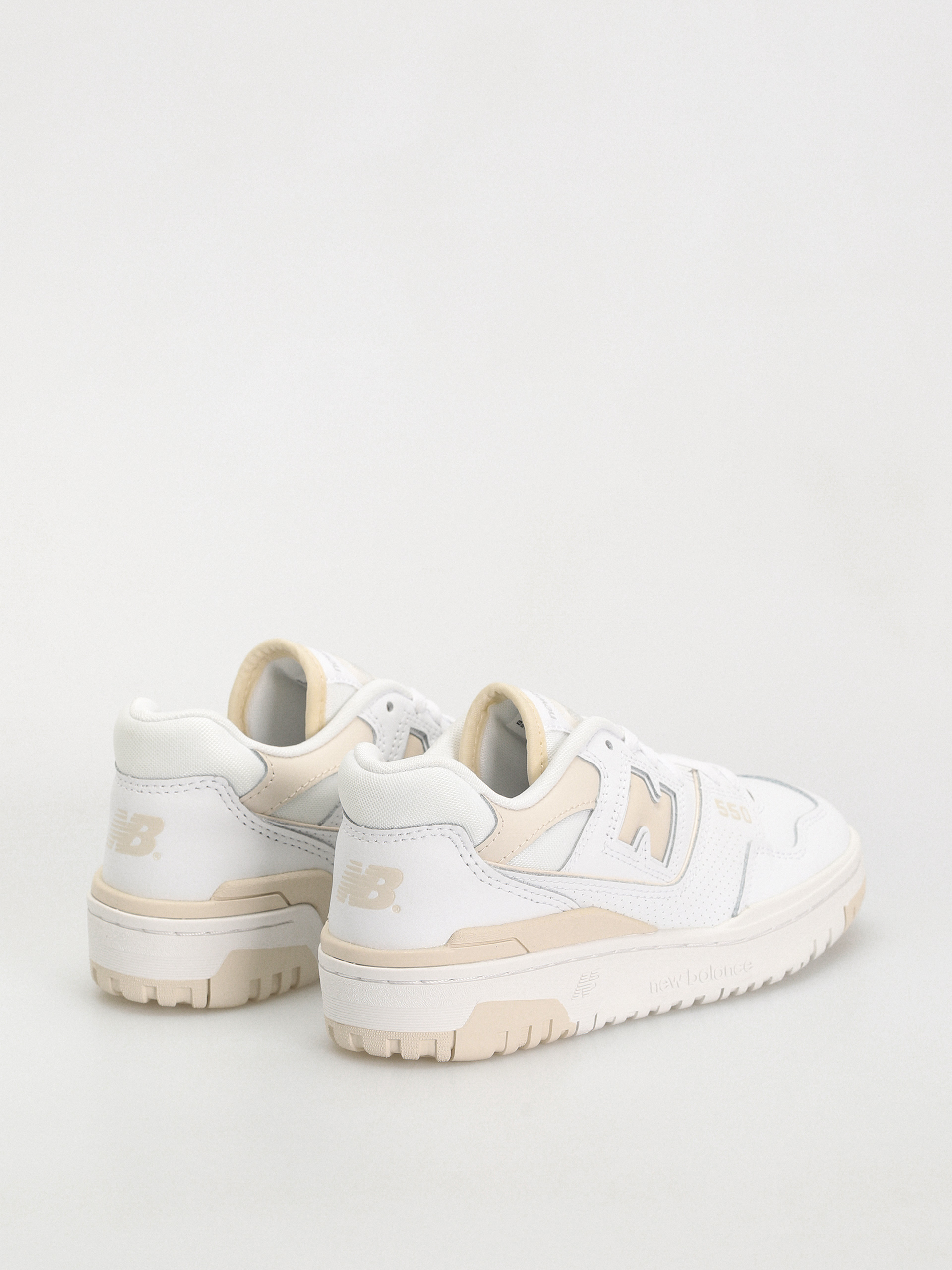 New Balance 550 Schuhe Wmn (white linen)
