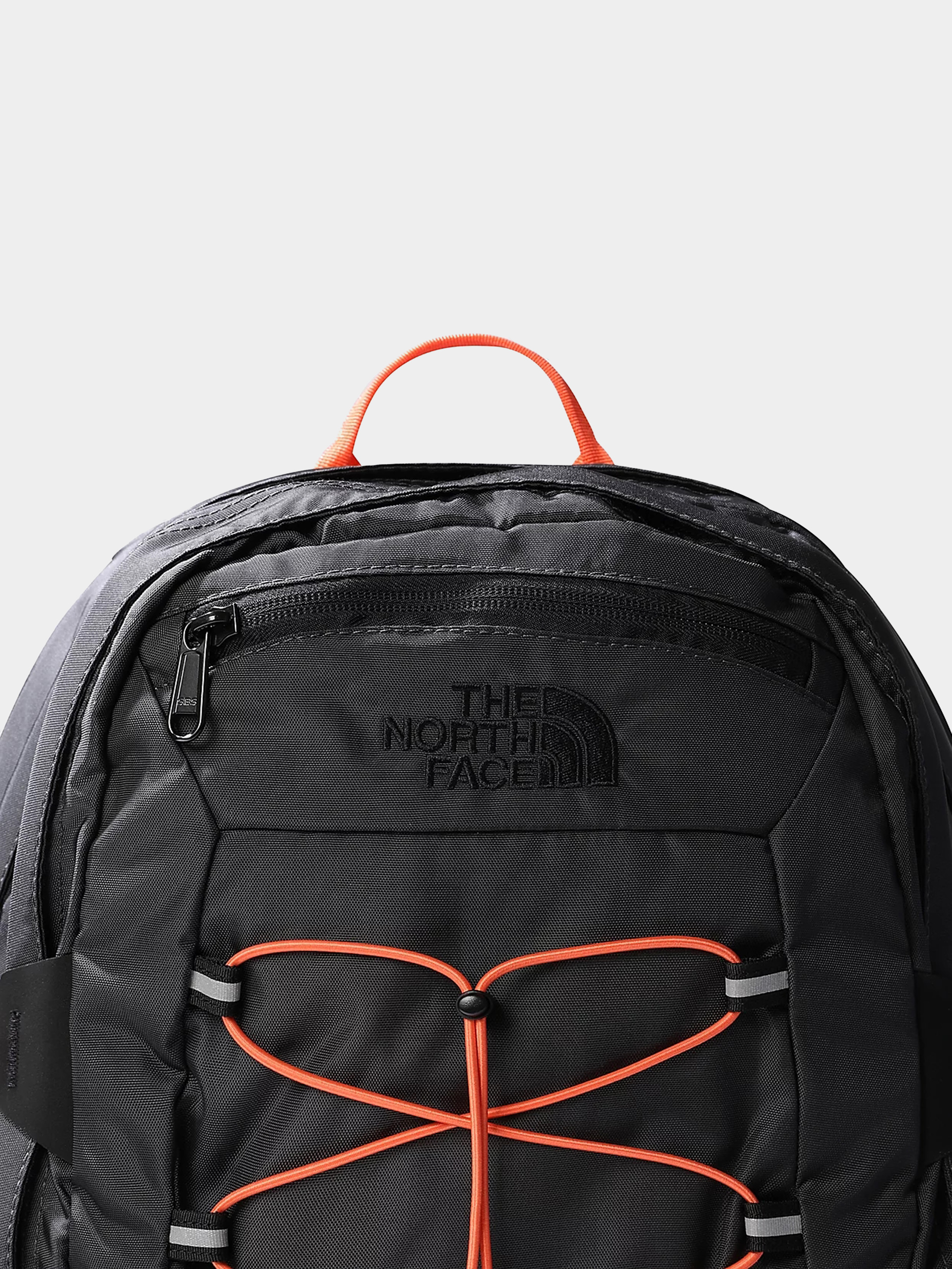 The North Face Borealis Classic Backpack (asphalt grey/retro orange)