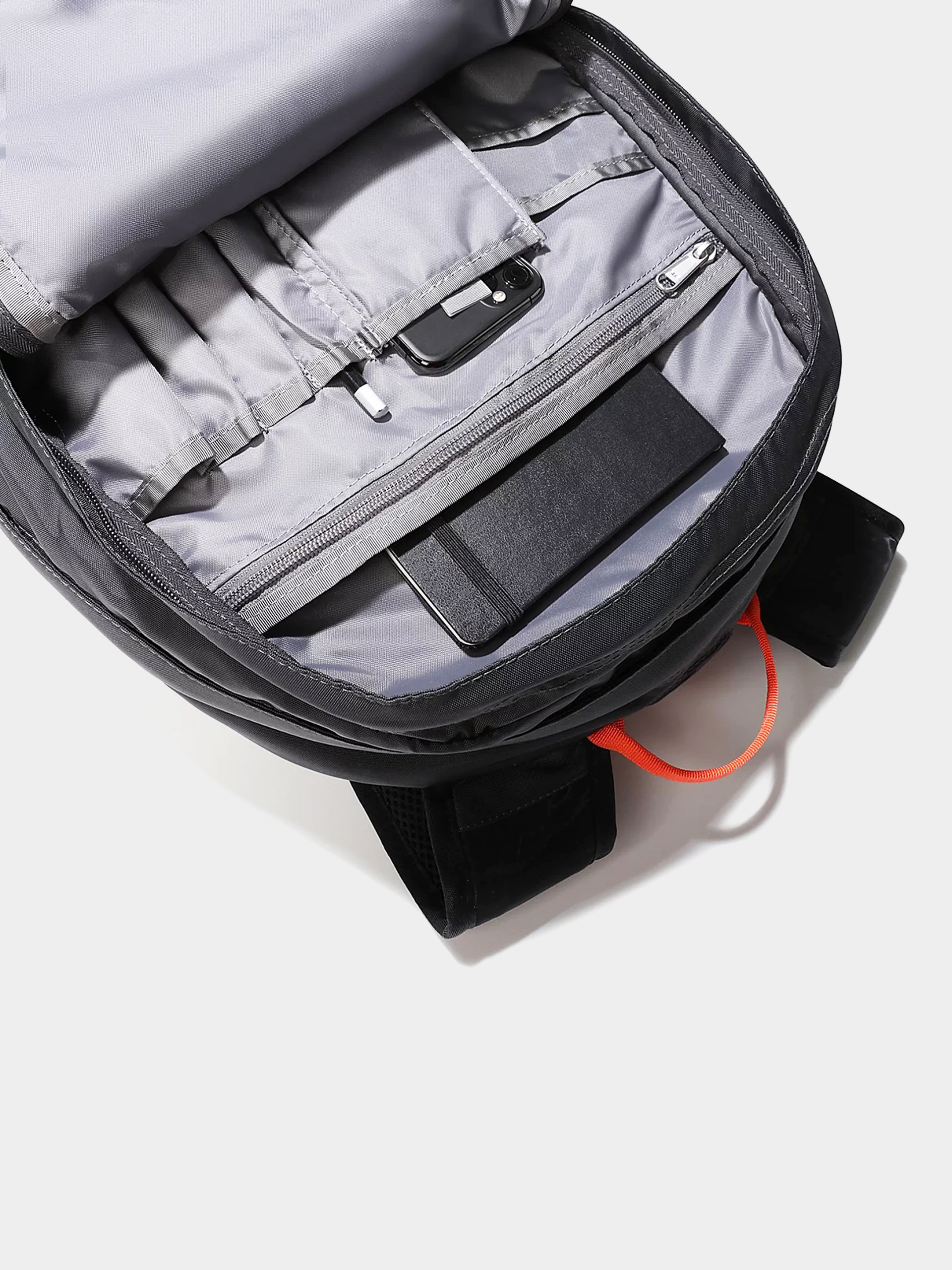The North Face Borealis Classic Backpack (asphalt grey/retro orange)