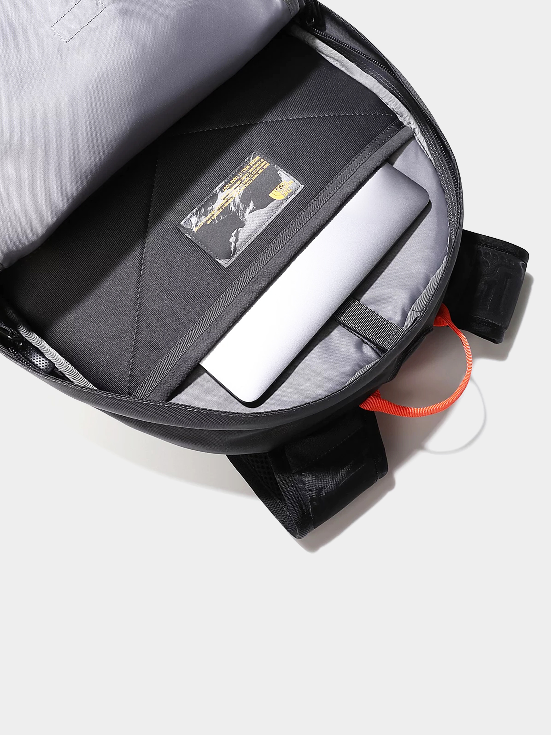 The North Face Borealis Classic Backpack (asphalt grey/retro orange)