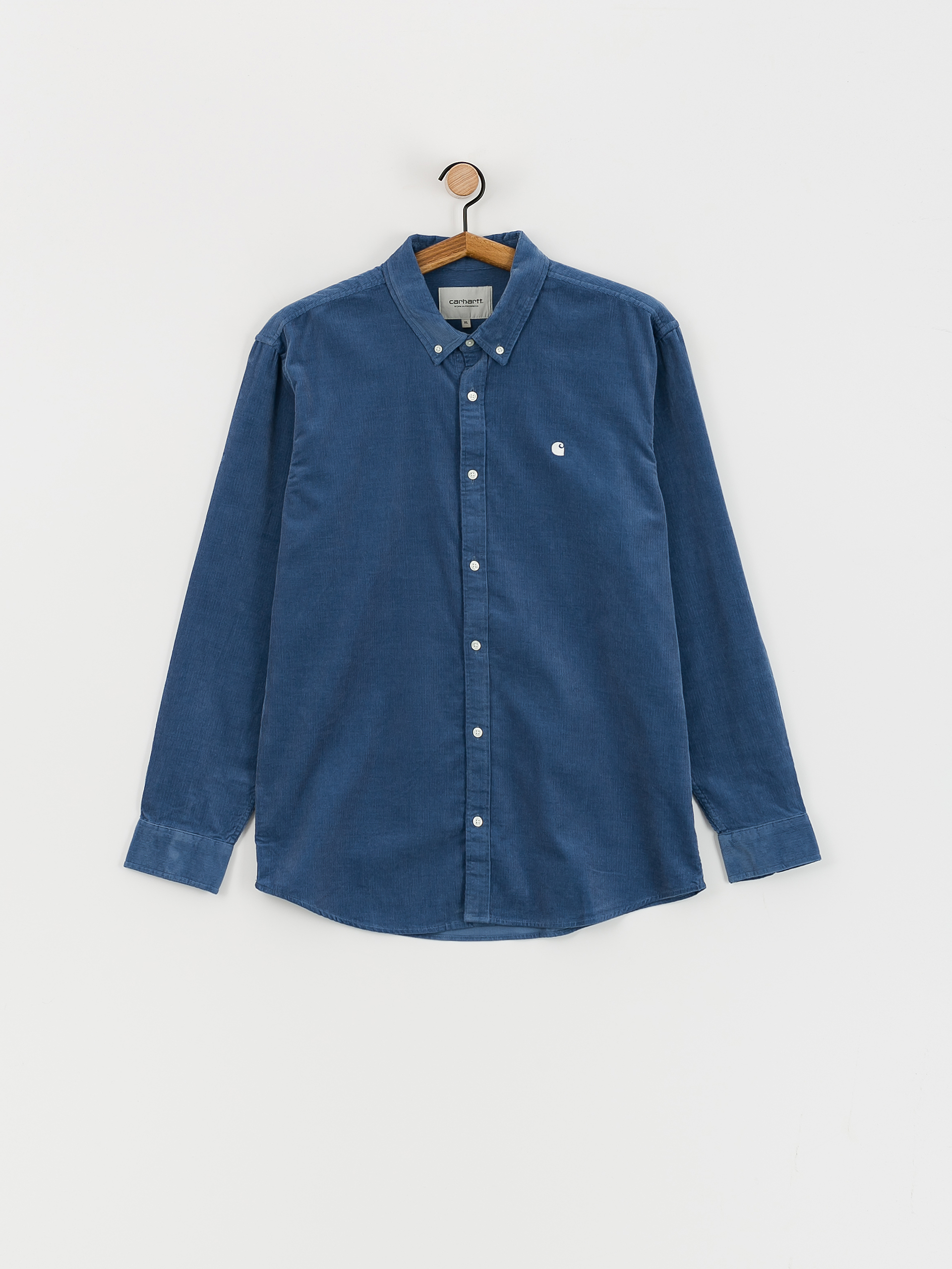 Carhartt WIP Madison Fine Cord Hemd (sorrent/wax)