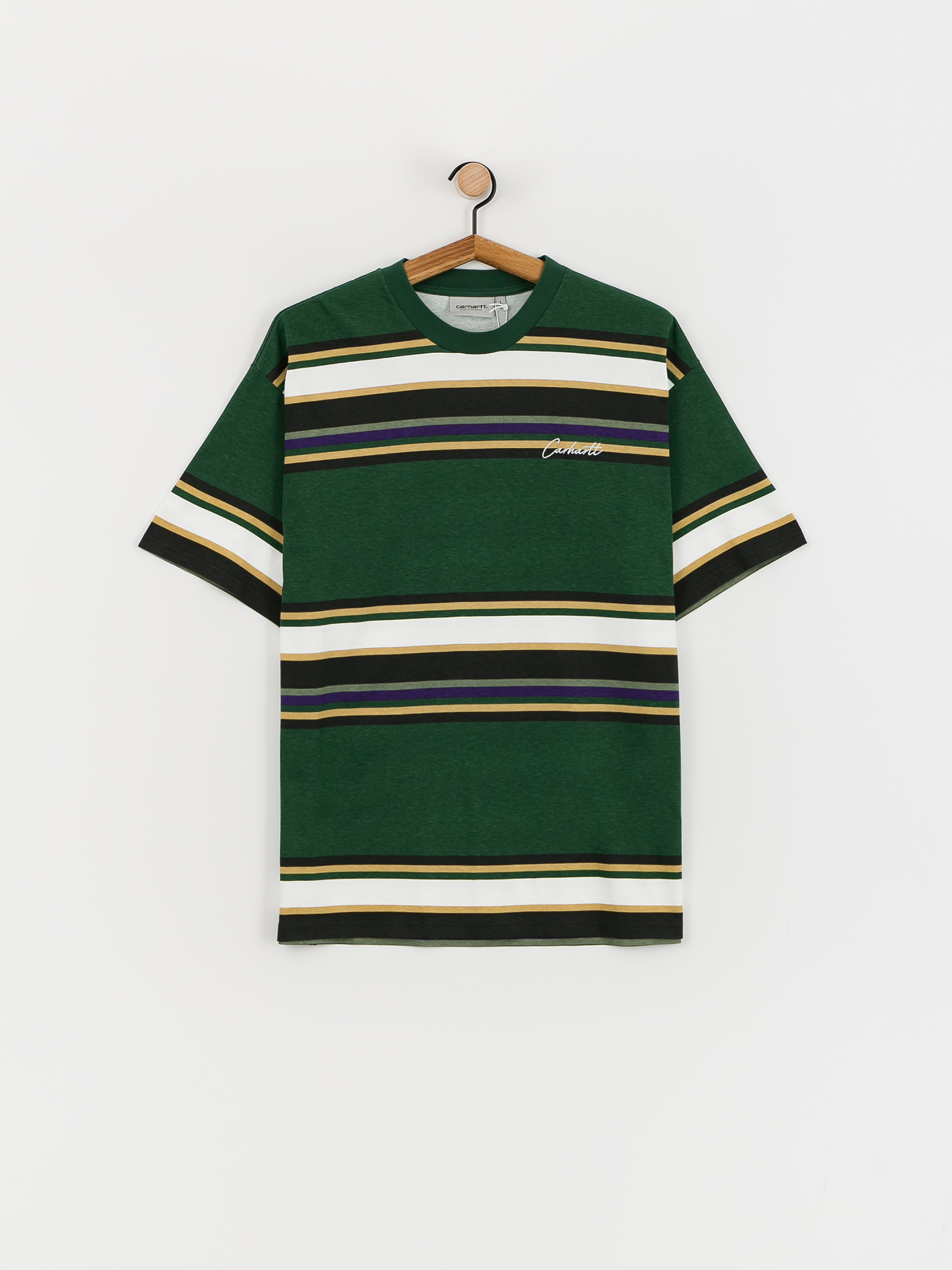 Carhartt WIP Morcom T-shirt (morcom stripe/chervil)