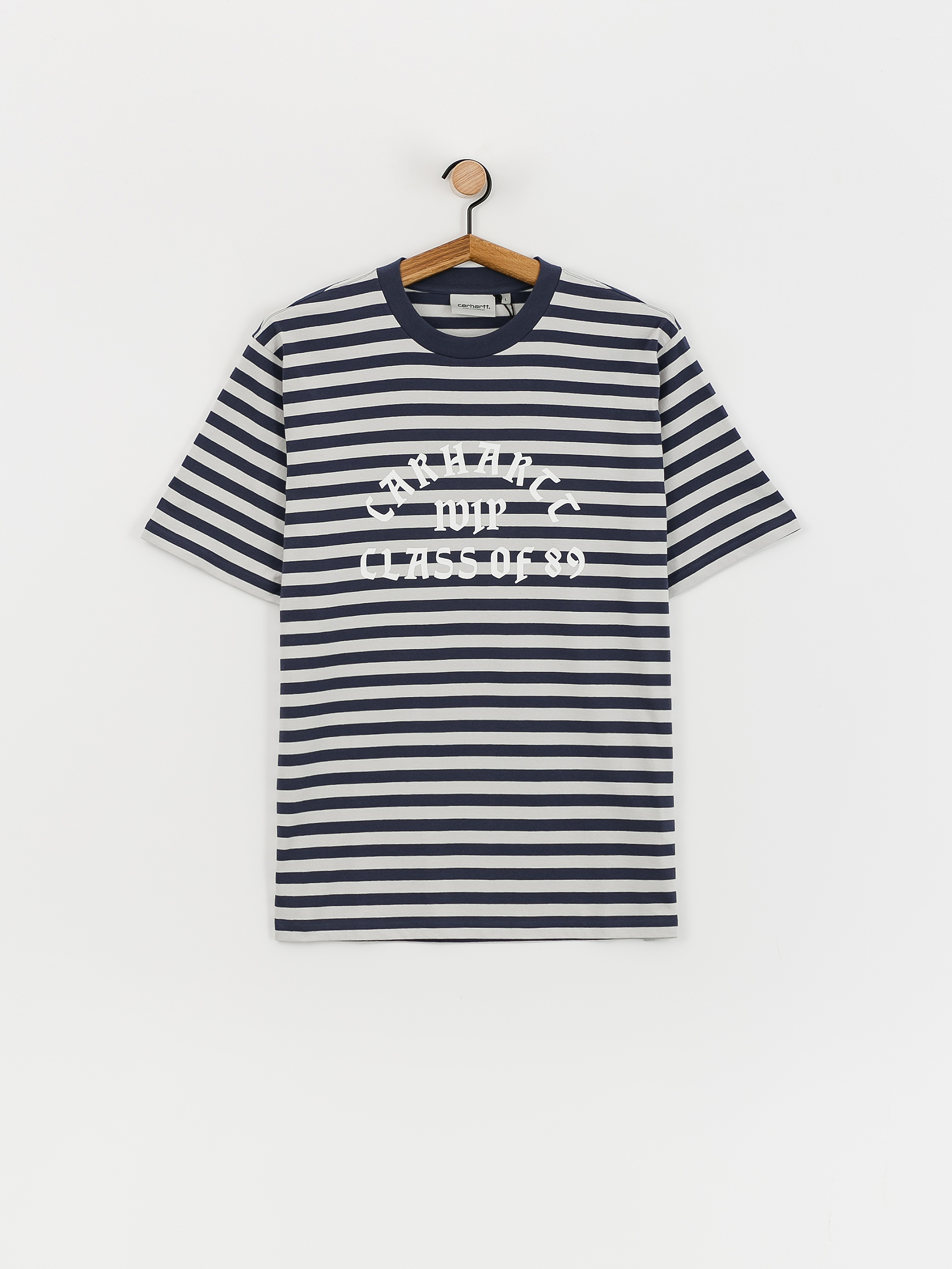 Carhartt WIP Scotty Athletic T-shirt (scotty stripe/blue/sonic silver)