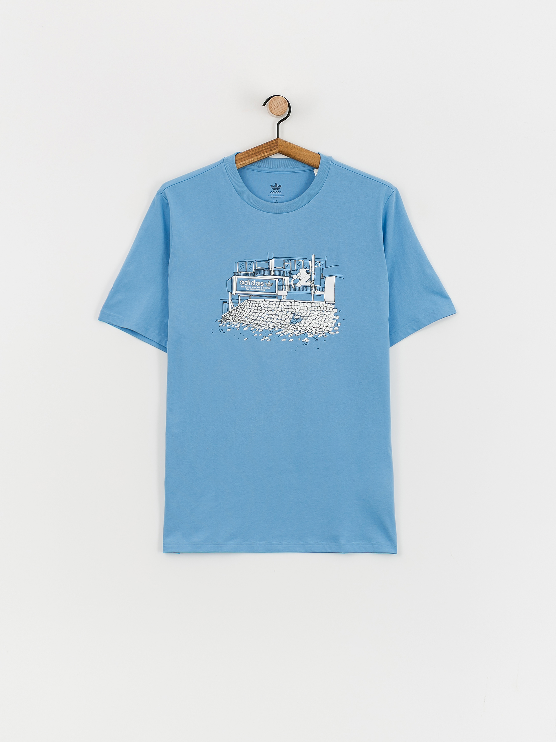 adidas Hjones 2 T-Shirt (ltblue/multco)