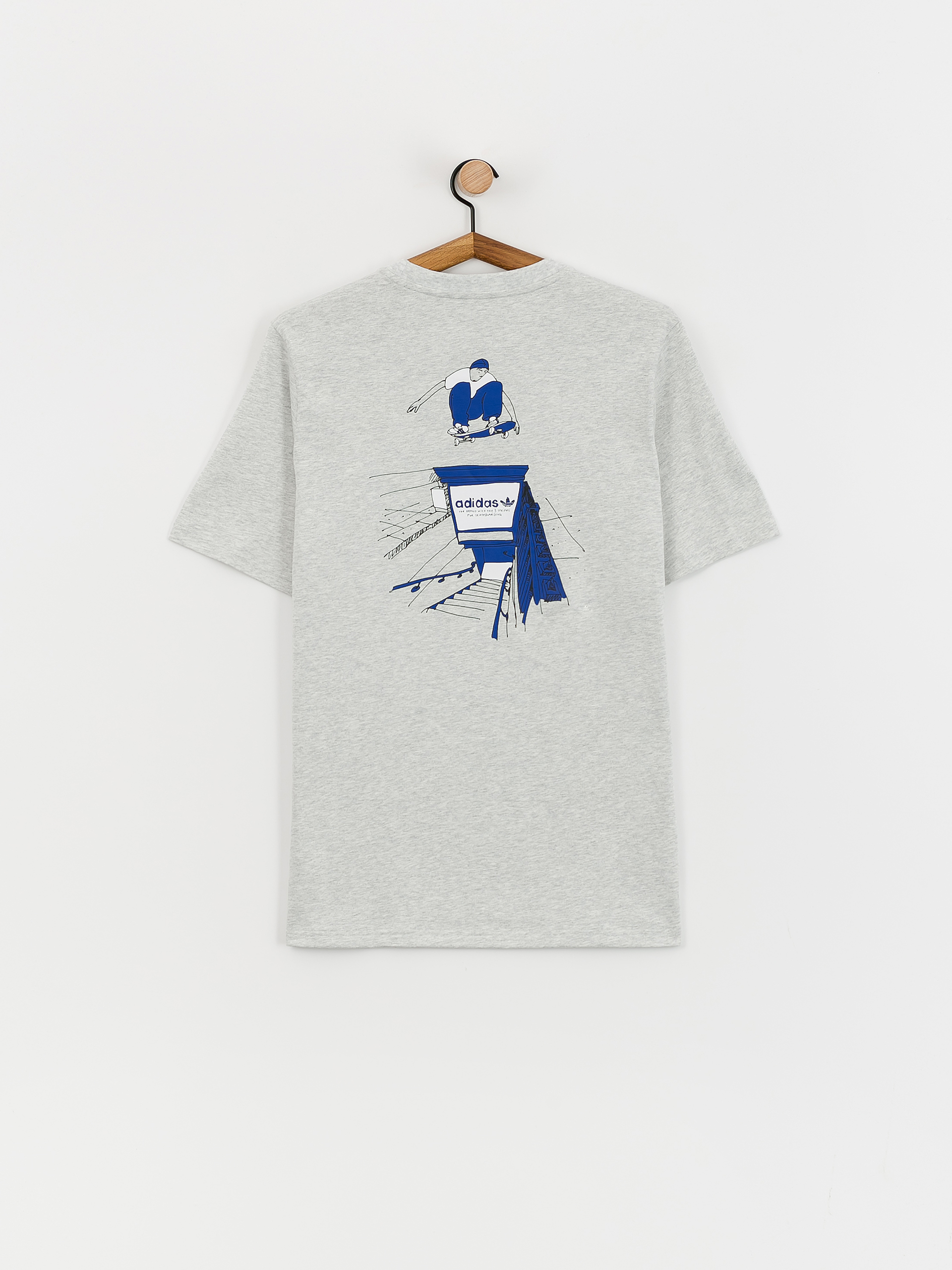 adidas Hjones T-shirt (lgreyh/multco)