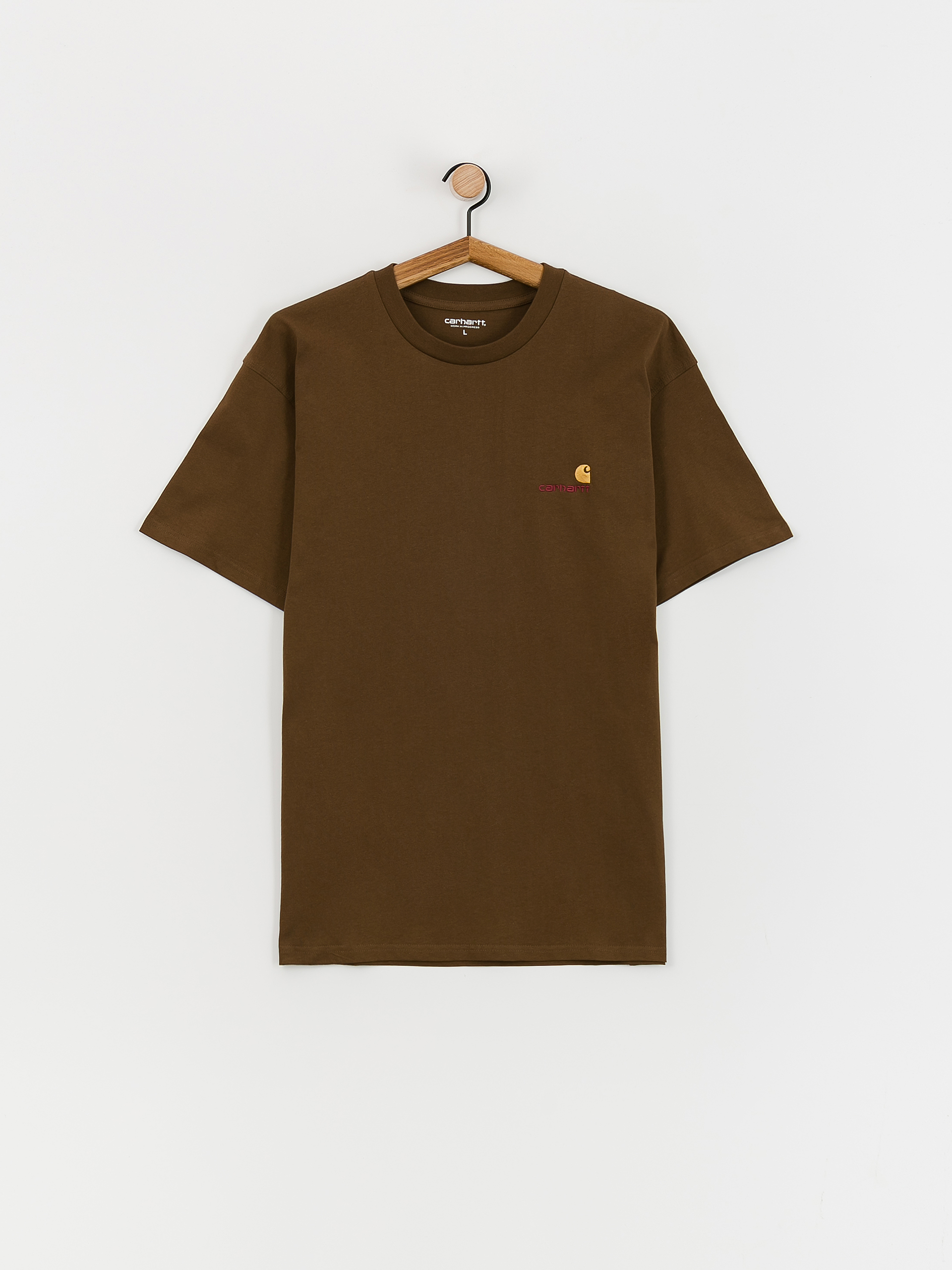 Carhartt WIP American Script T-shirt (lumber)