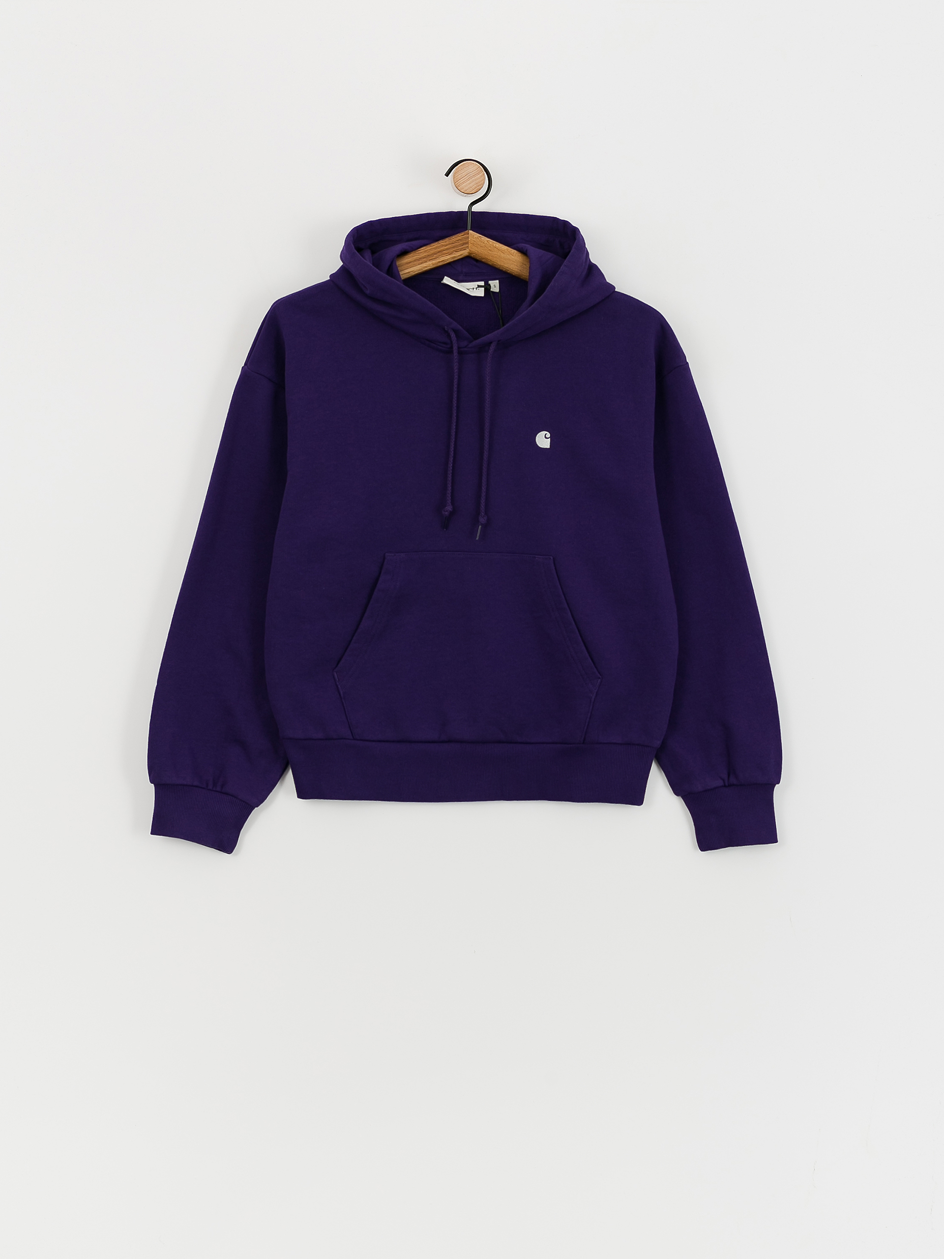 Carhartt WIP Casey HD Hoodie Wmn (tyrian/silver)