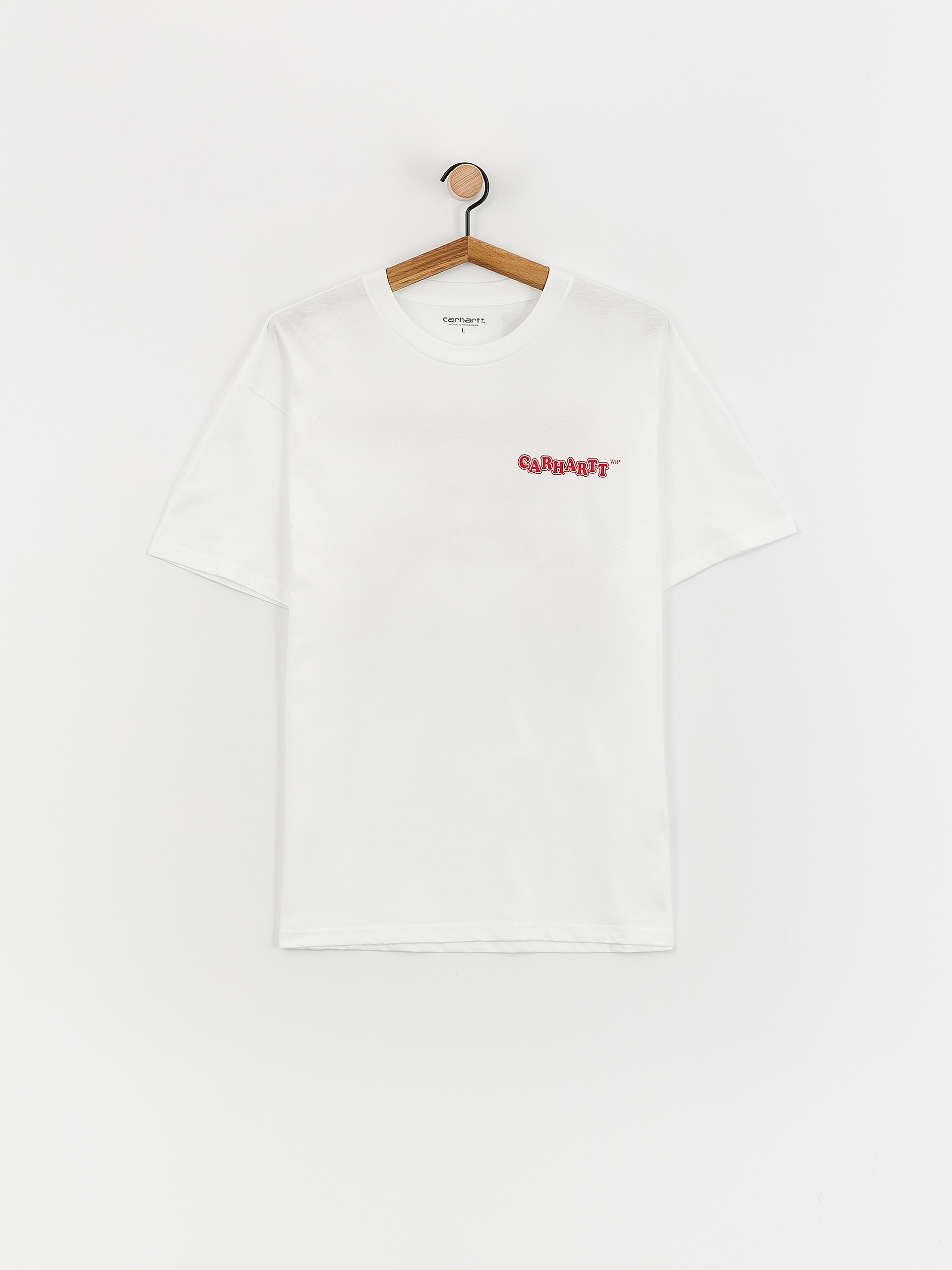 Carhartt WIP Fast Food T-shirt (white/red)