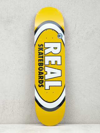 Real Classic Oval Deck (yellow/black)