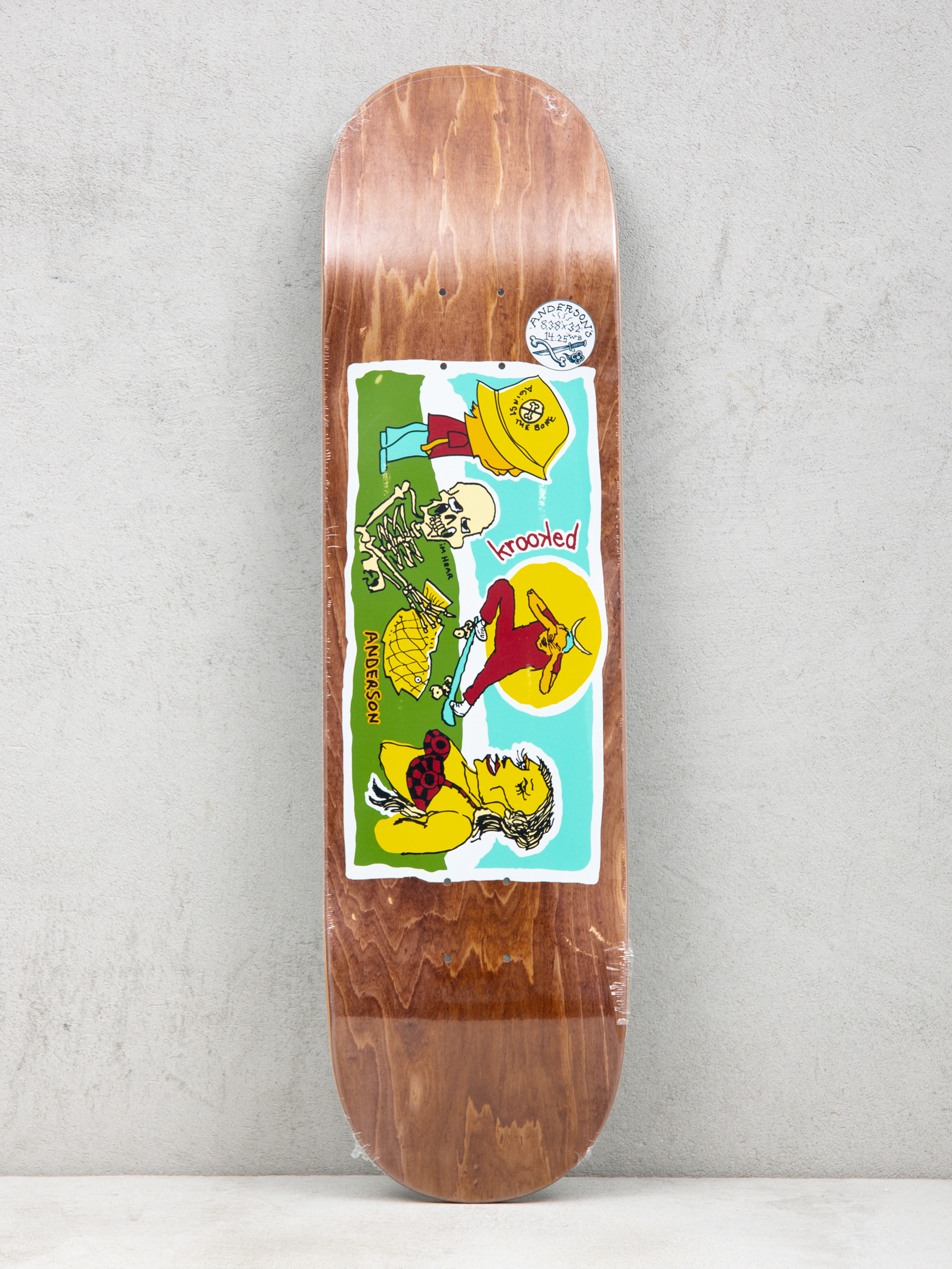 Krooked Manderson Bone Deck (brown)