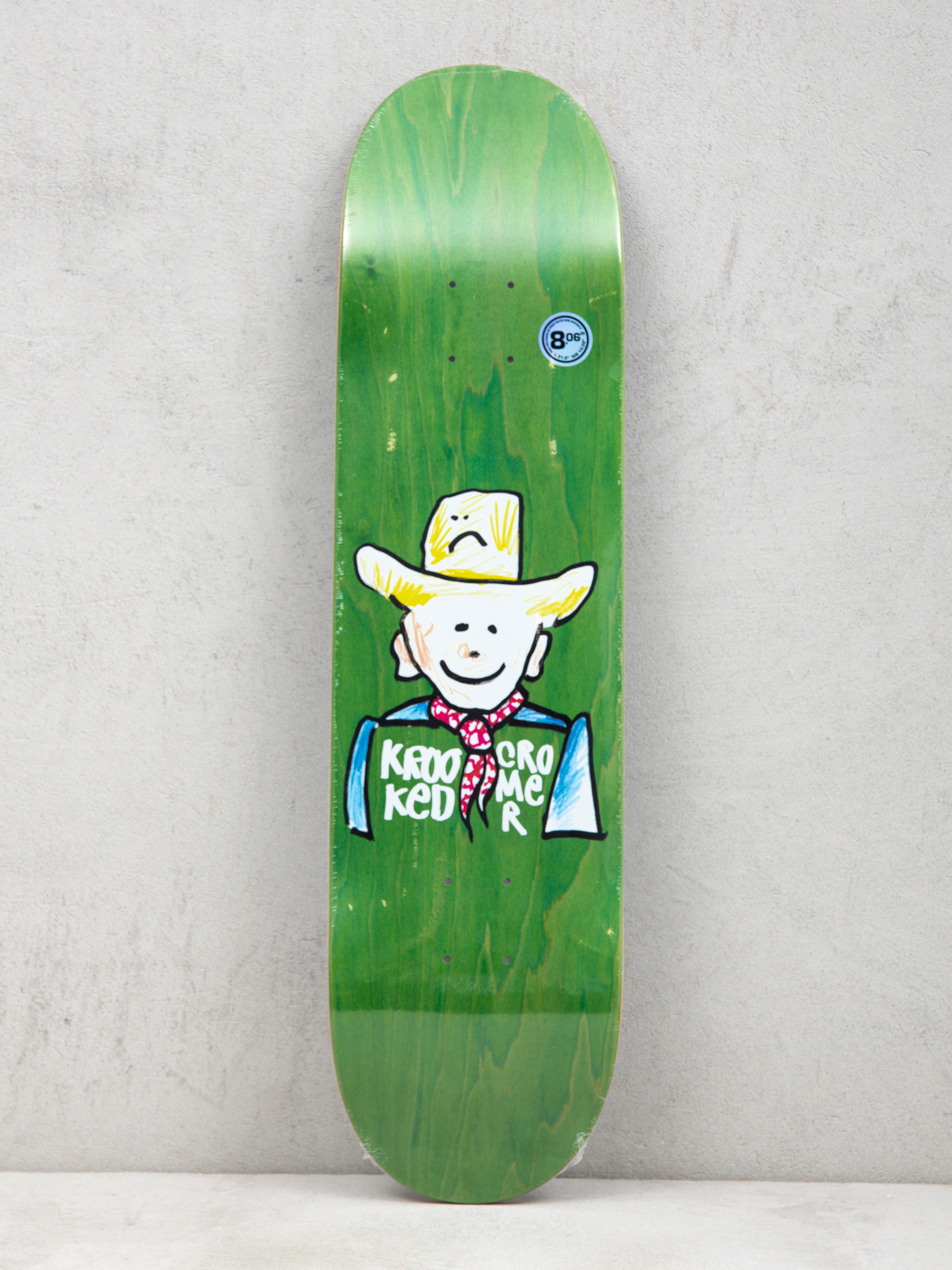 Krooked Cromer Desperado Deck (green)