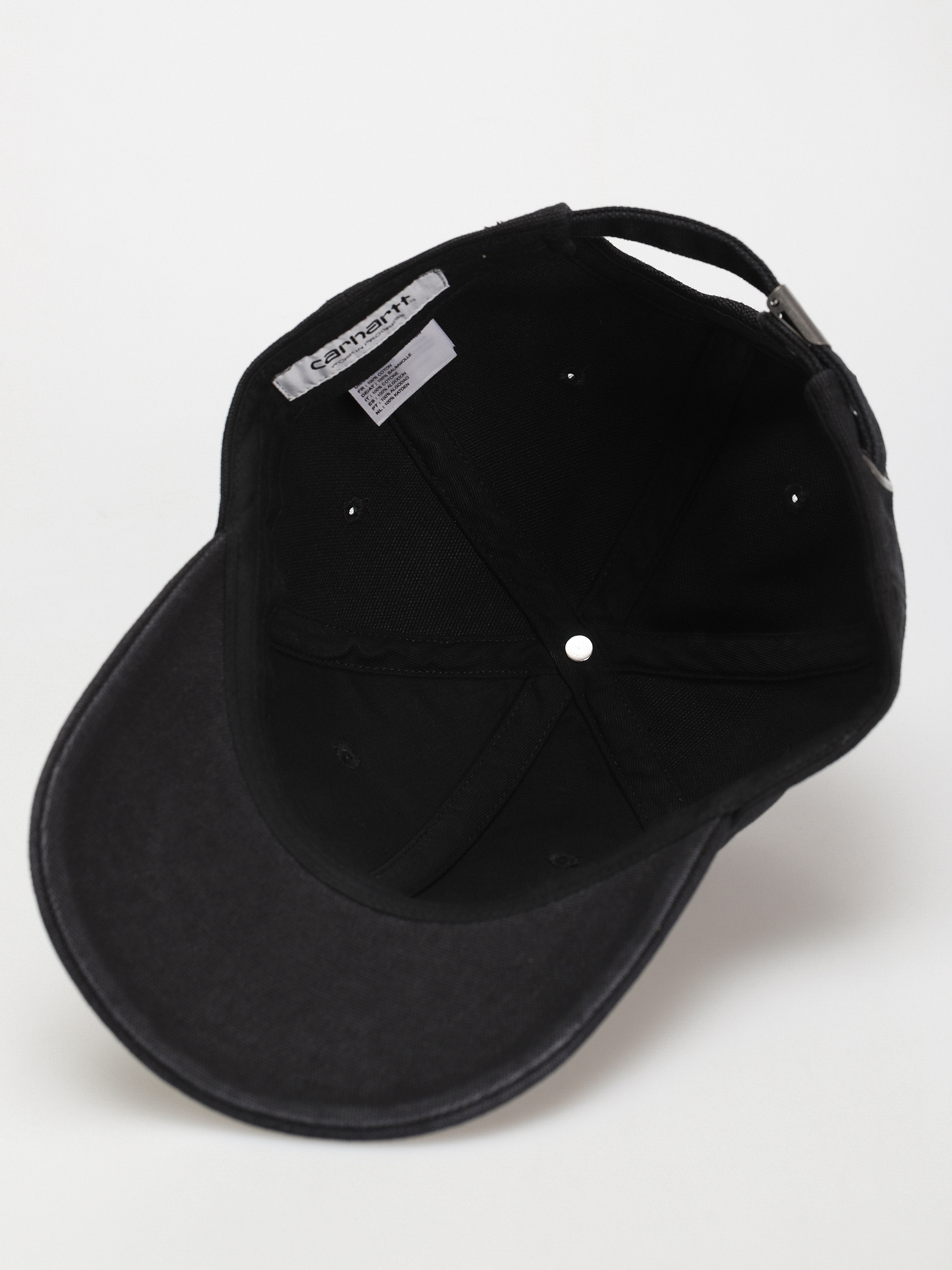 Black on black icon cap online