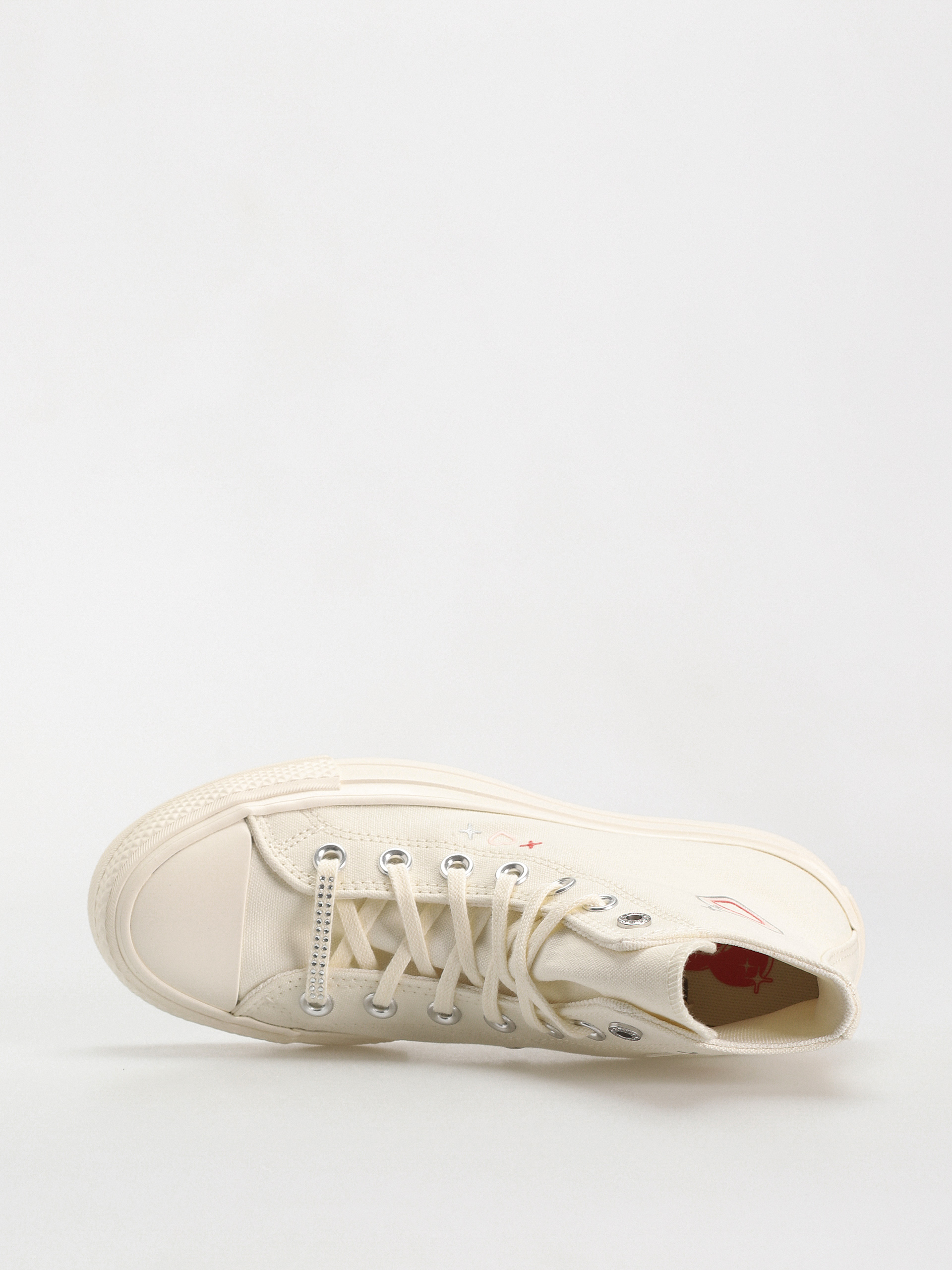 Converse Chuck Taylor All Star Lift Hi Chucks Wmn (khaki/off white)