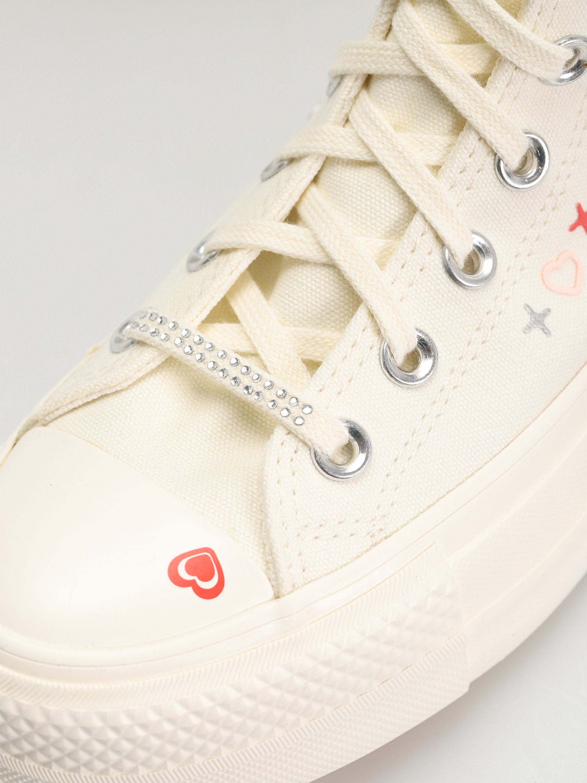 Converse Chuck Taylor All Star Lift Hi Chucks Wmn (khaki/off white)