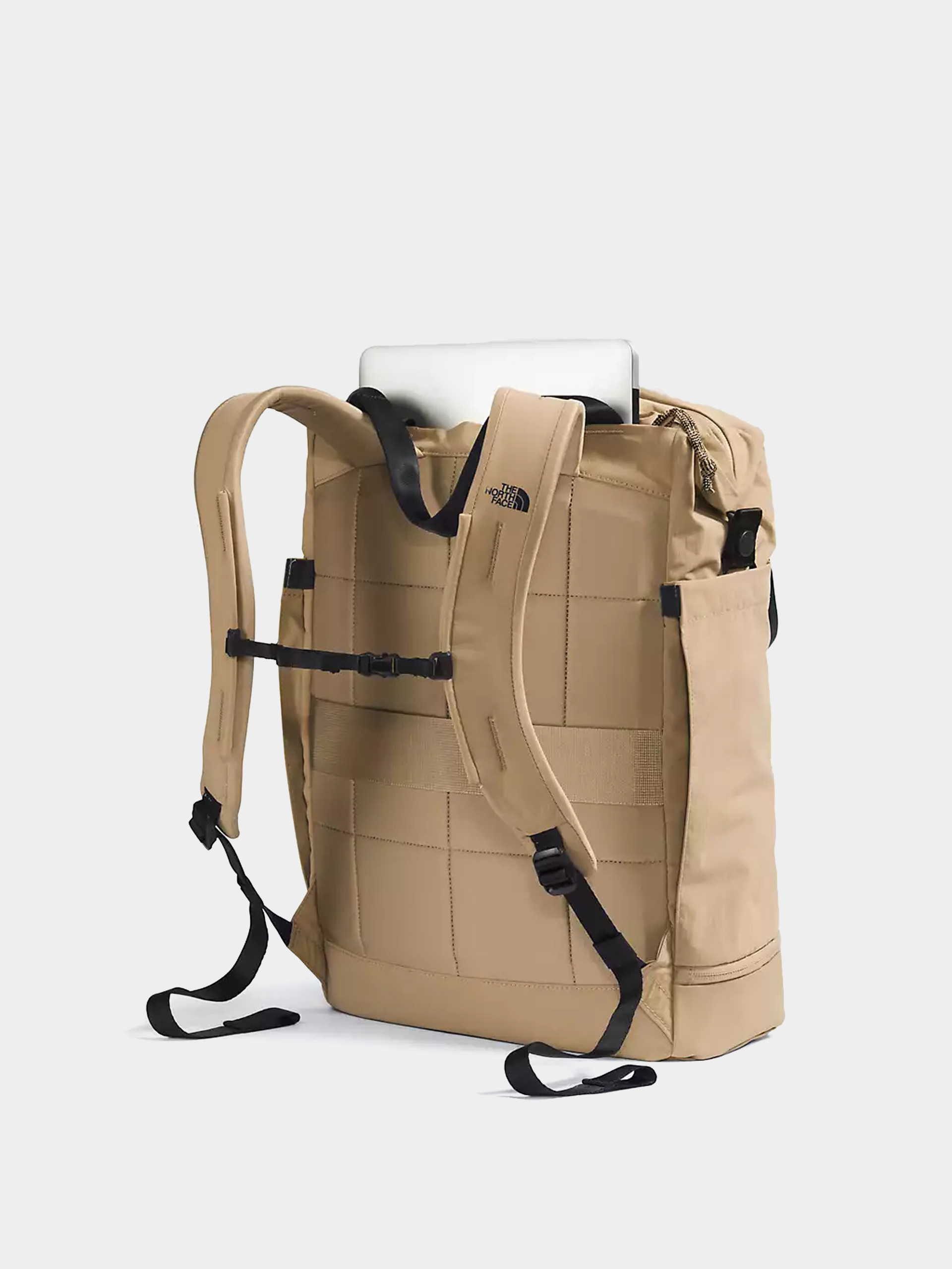 The North Face Backpack Never Stop Utility Pack Wmn (kelp tan/tnf black)