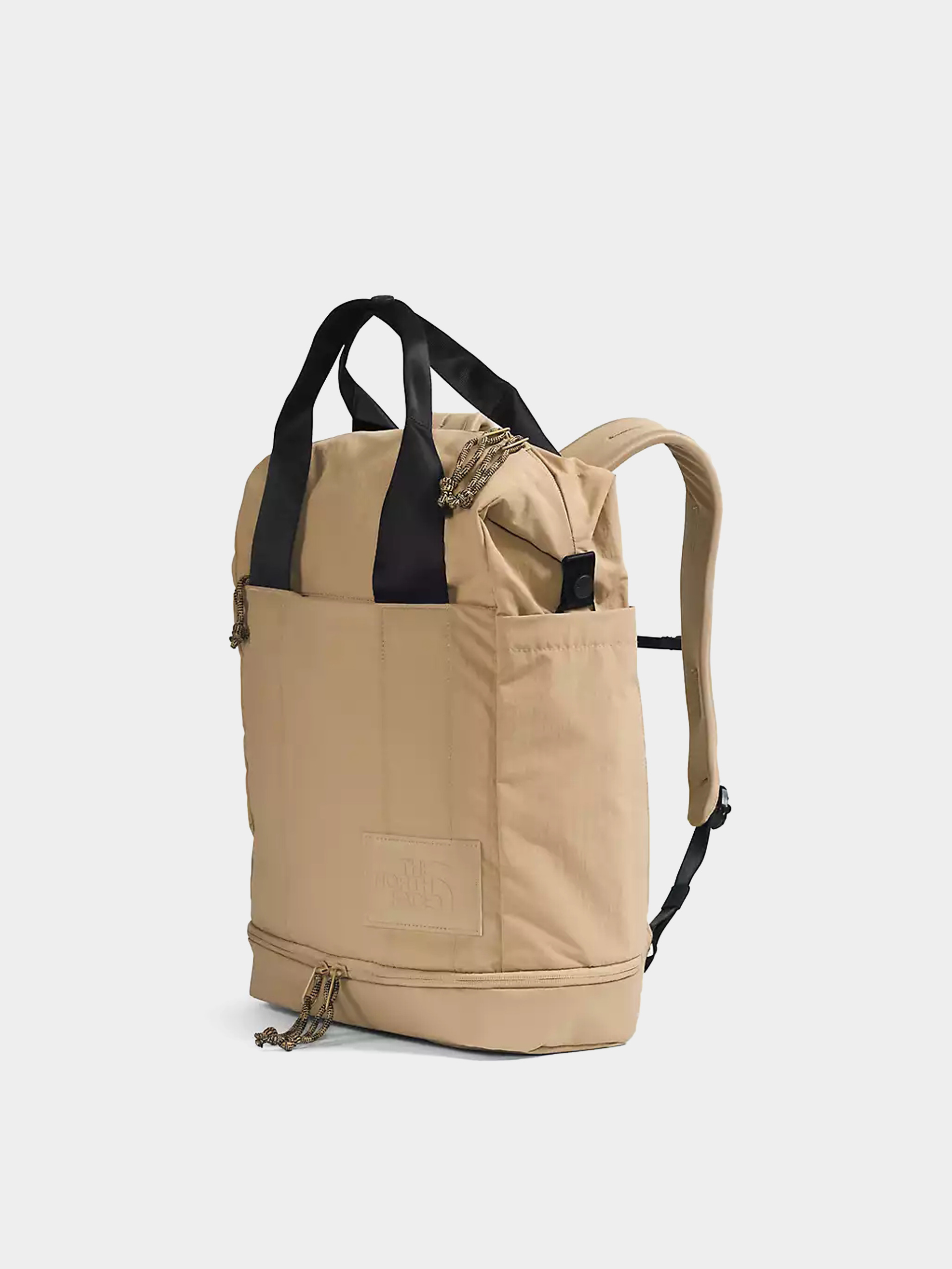 The North Face Backpack Never Stop Utility Pack Wmn (kelp tan/tnf black)