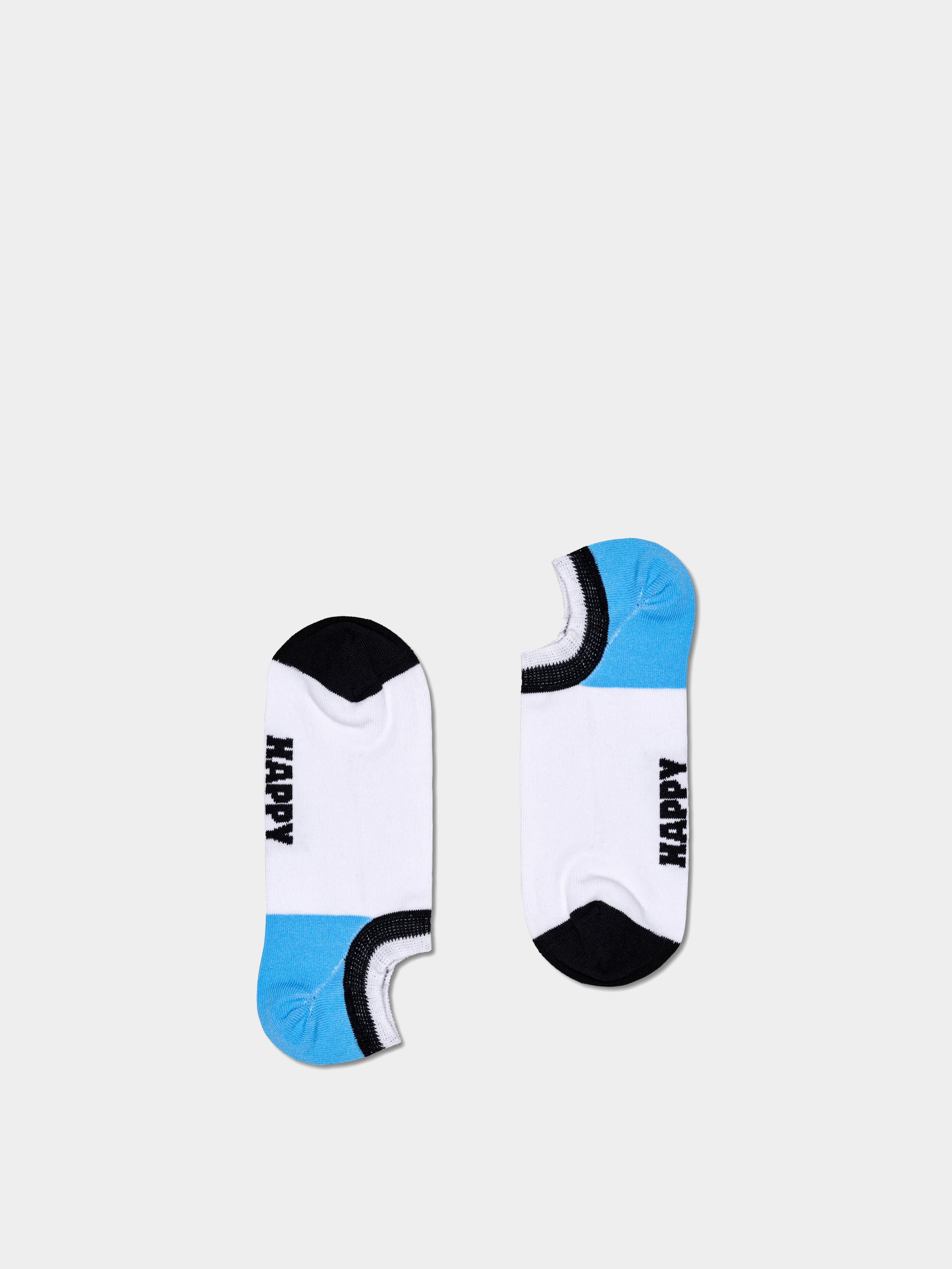 Happy Socks 3-Pack Blue Peace No Show Socks (navy)