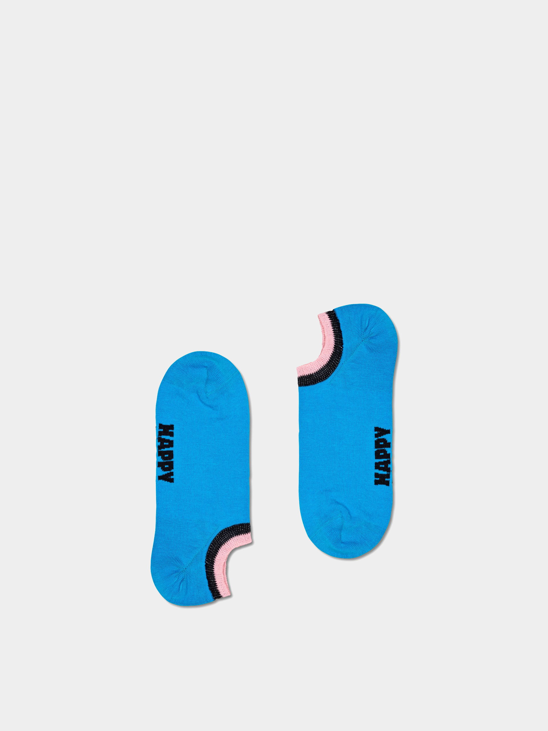 Happy Socks 3-Pack Dizzy No Show Socks (light pink)