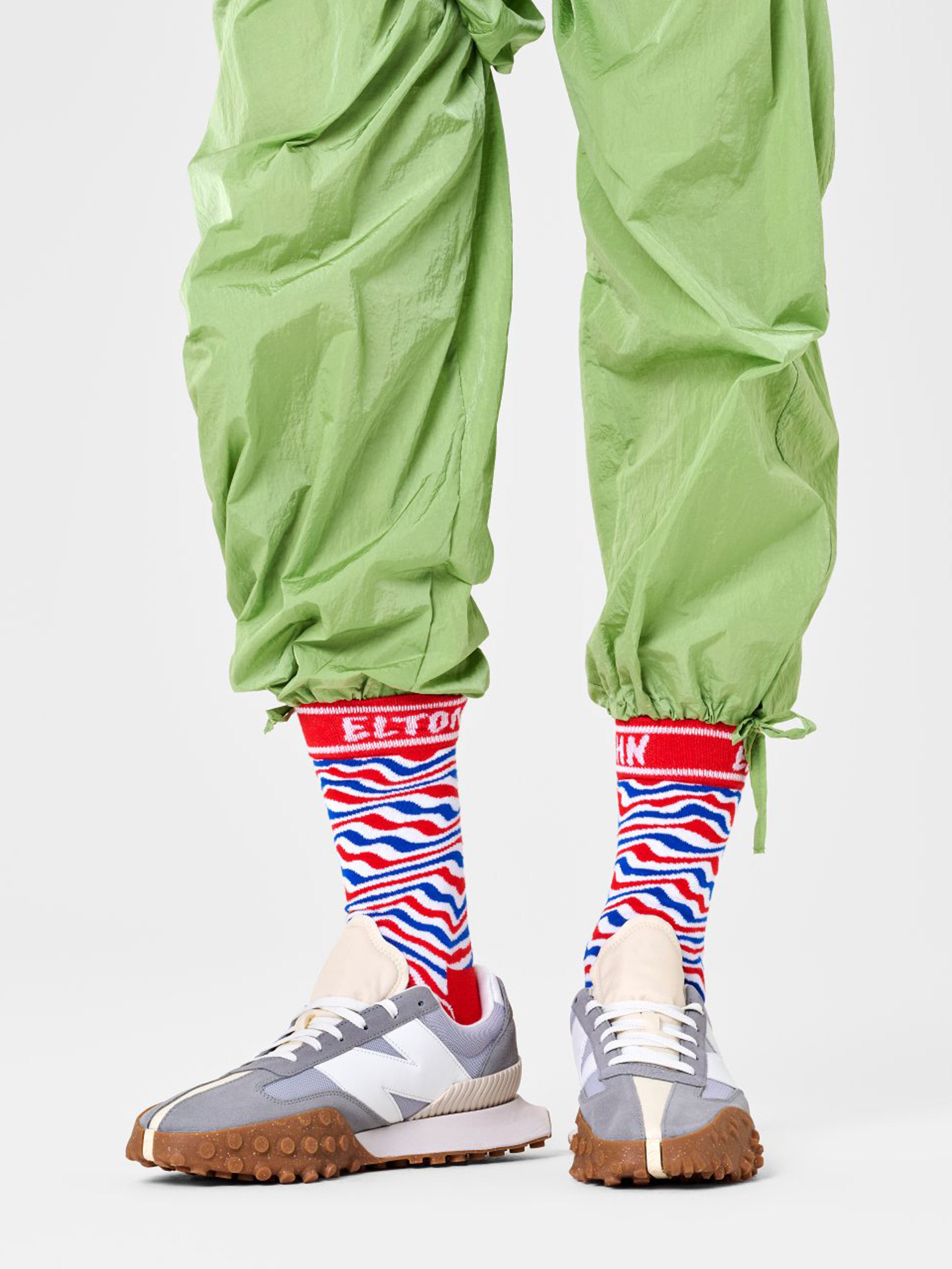 Happy Socks Elton John Striped Socken (red)