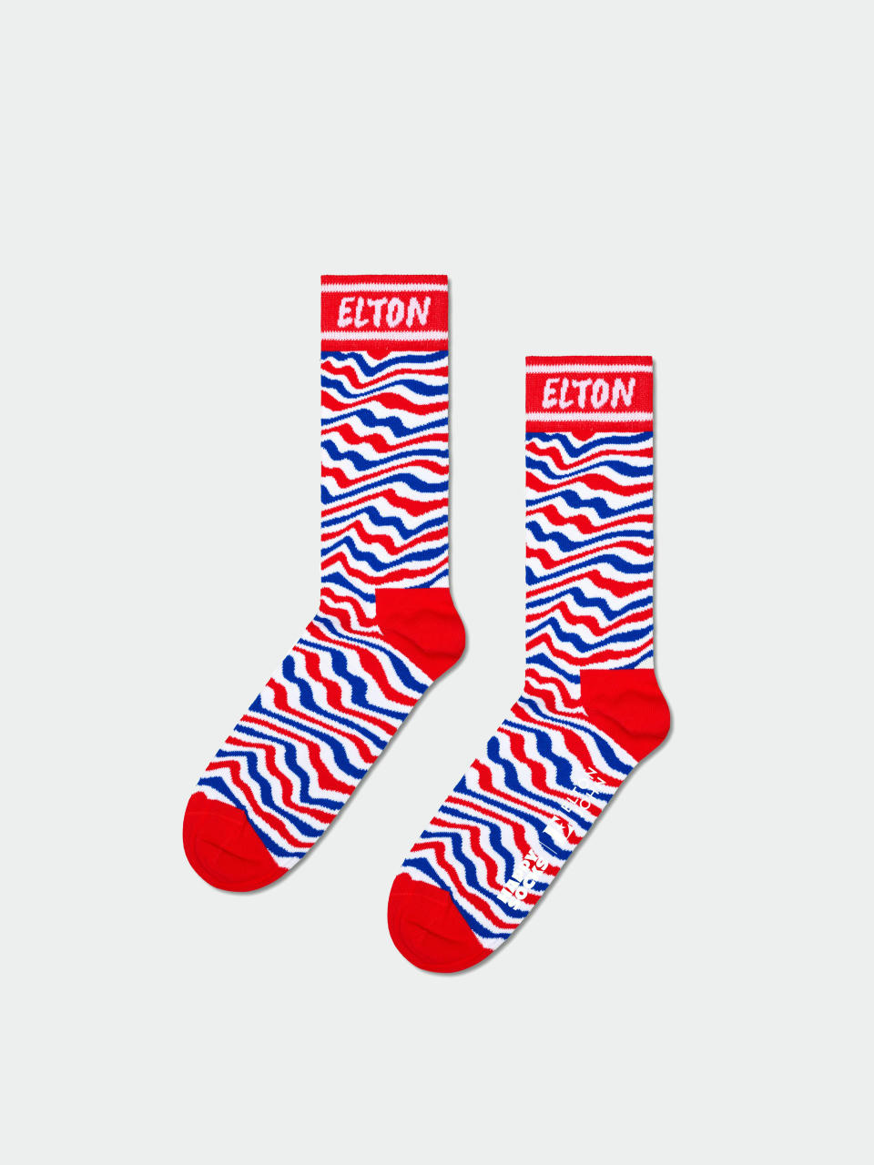Happy Socks Elton John Striped Socks (red)