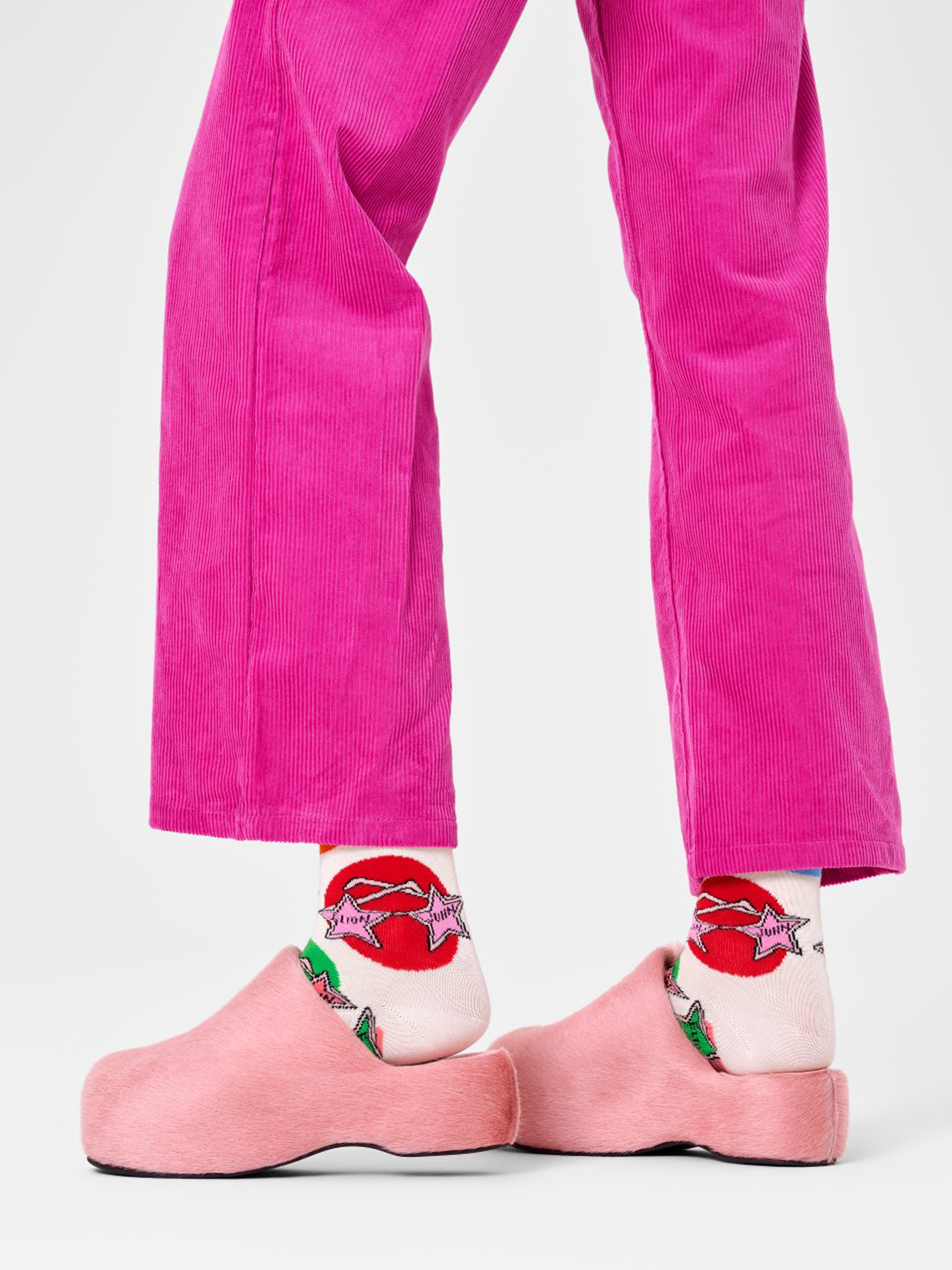 Happy Socks Elton Glasses Socks (white)