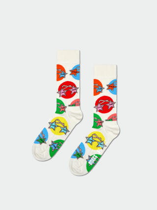 Happy Socks Elton Glasses Socks (white)