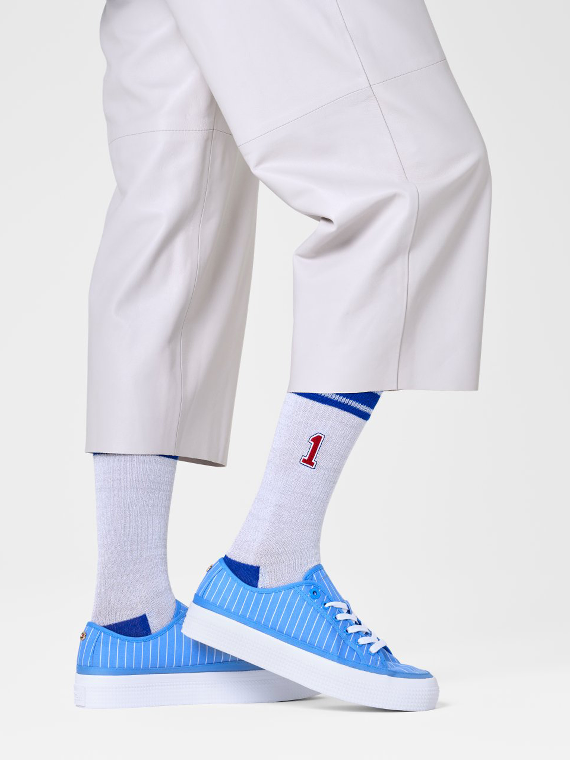Happy Socks Socken Elton John Stadium Mid High (white)