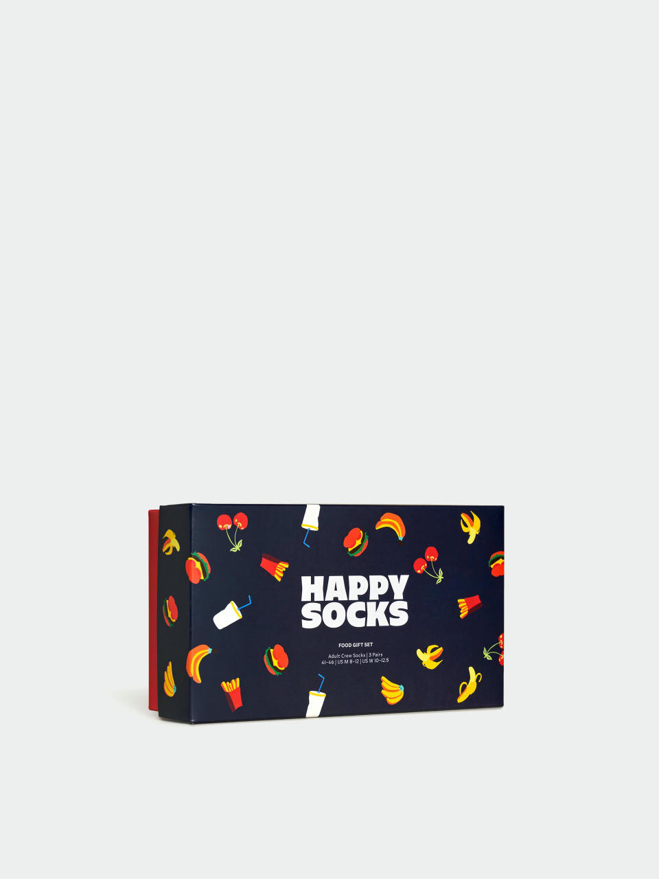 Happy Socks 3-Pack Food Gift Set Socken (navy)