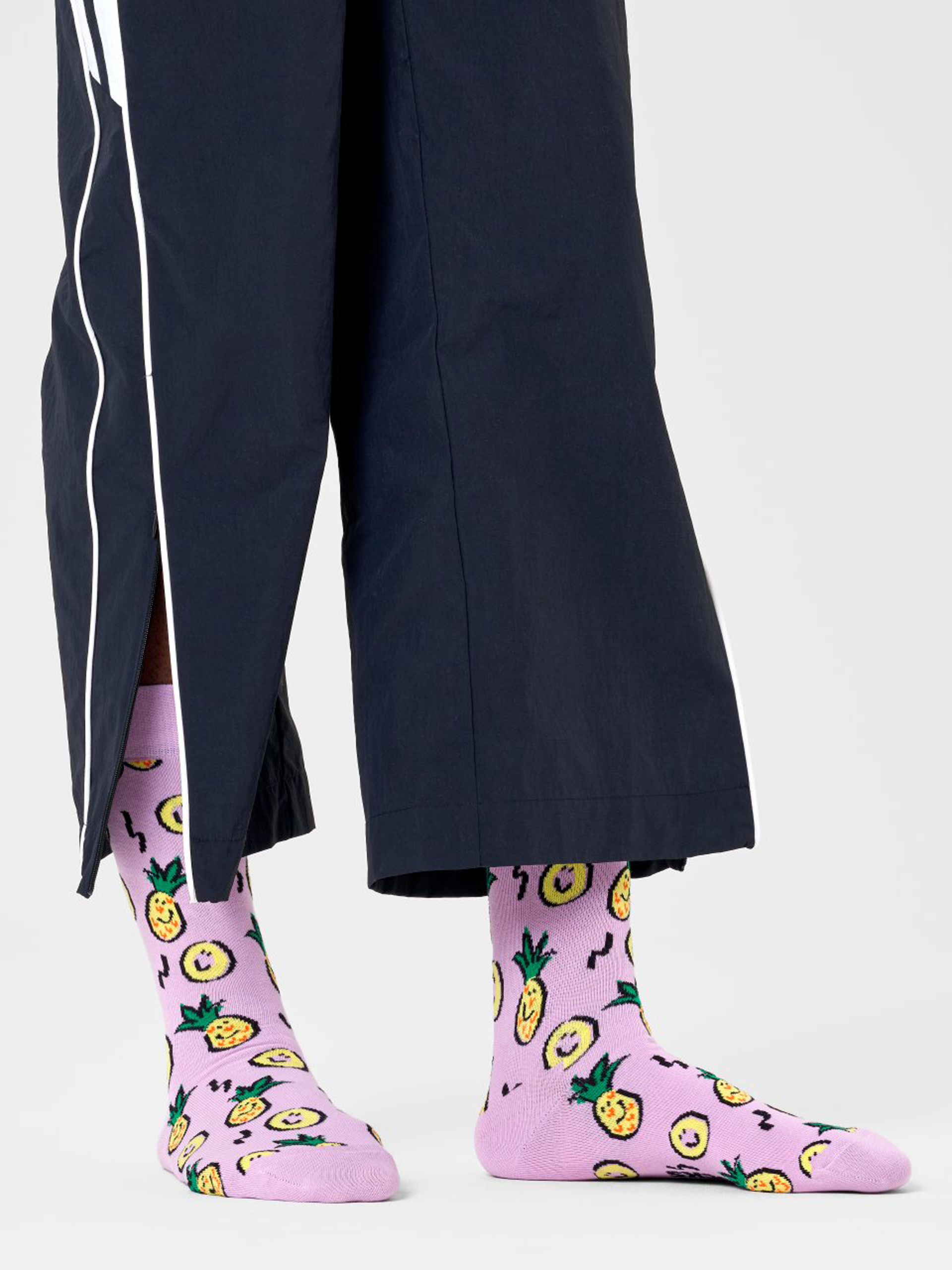 Happy Socks Pineapple Socks (light purple)