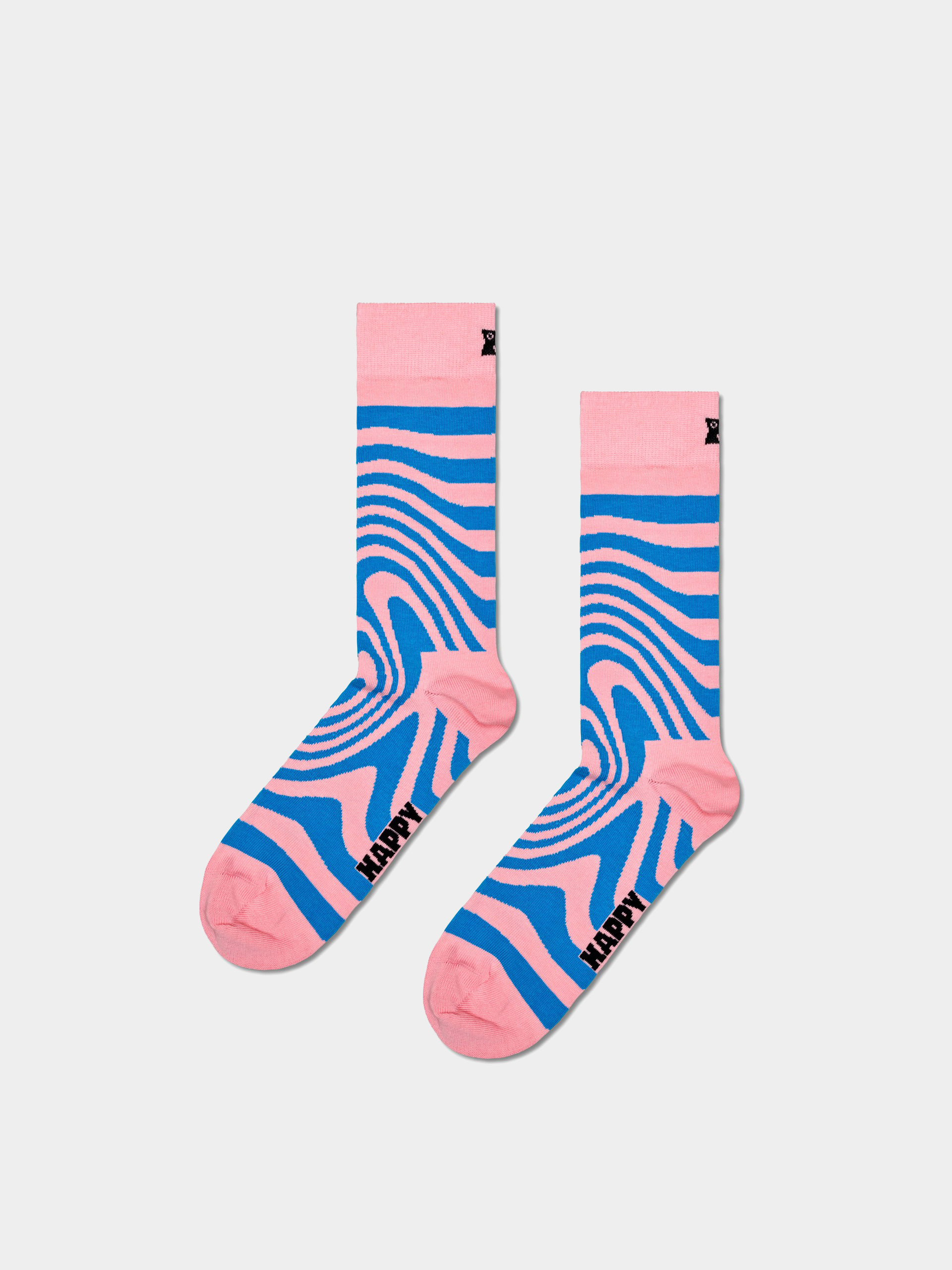 Happy Socks Dizzy Socks (light pink)