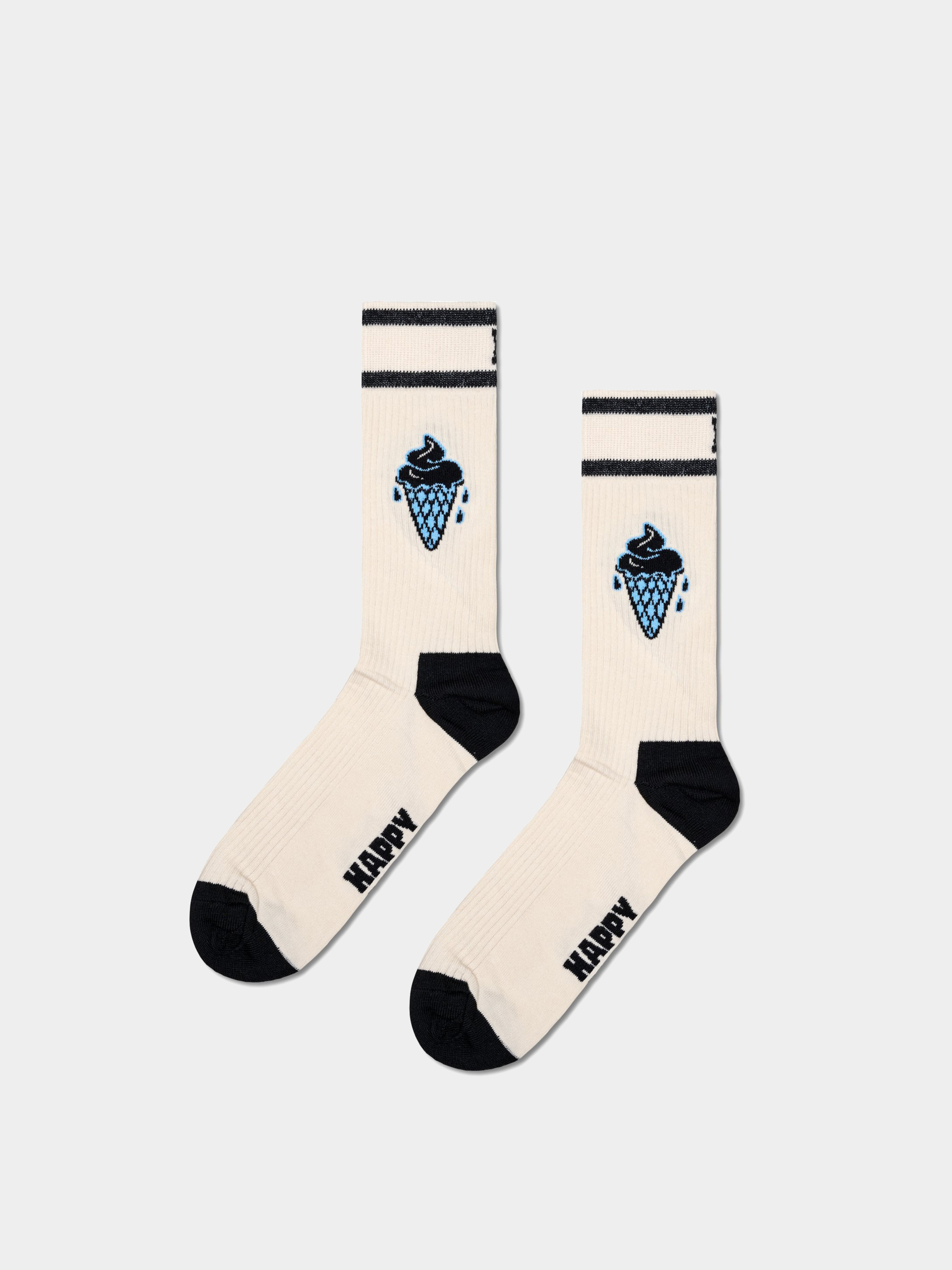 Happy Socks Ice Cold Socken (white)