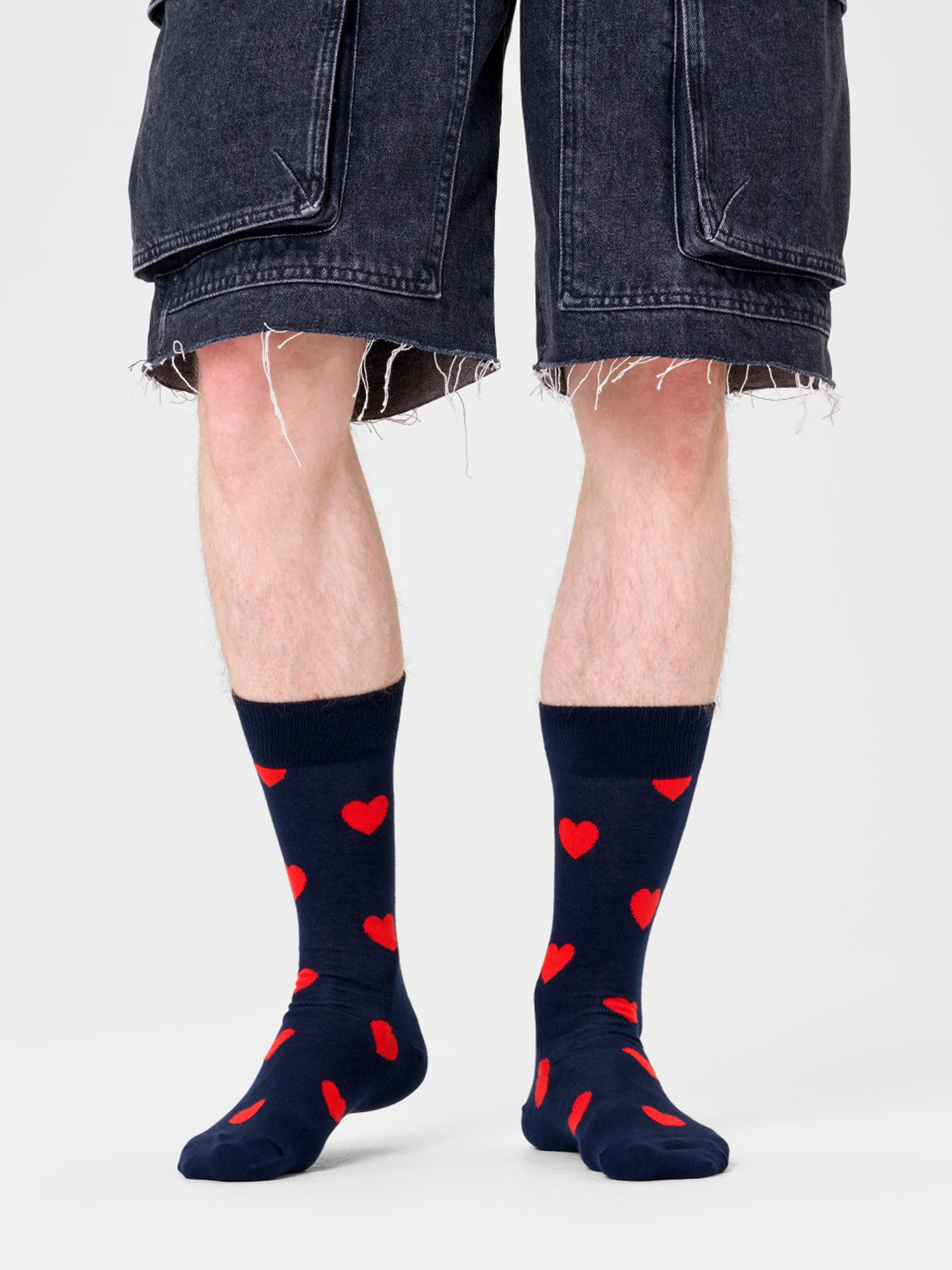 Happy Socks Heart Socken (navy)