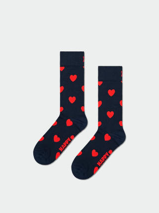 Happy Socks Heart Socks (navy)