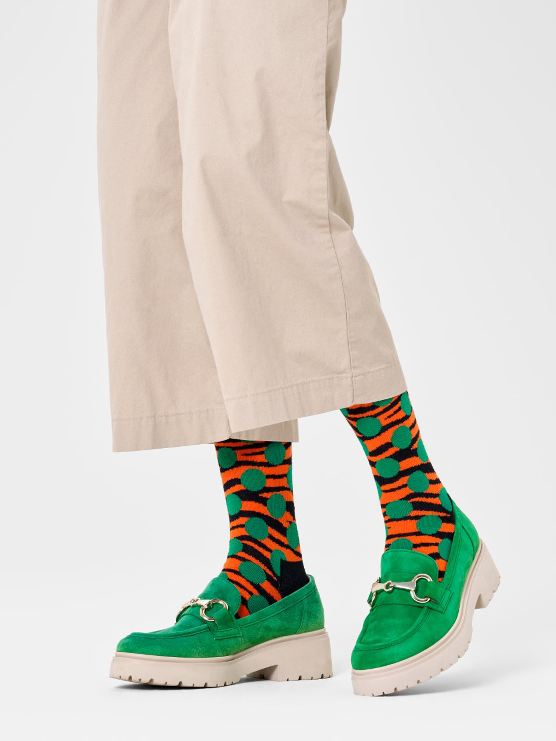 Happy Socks Tiger Dot Socks (black)