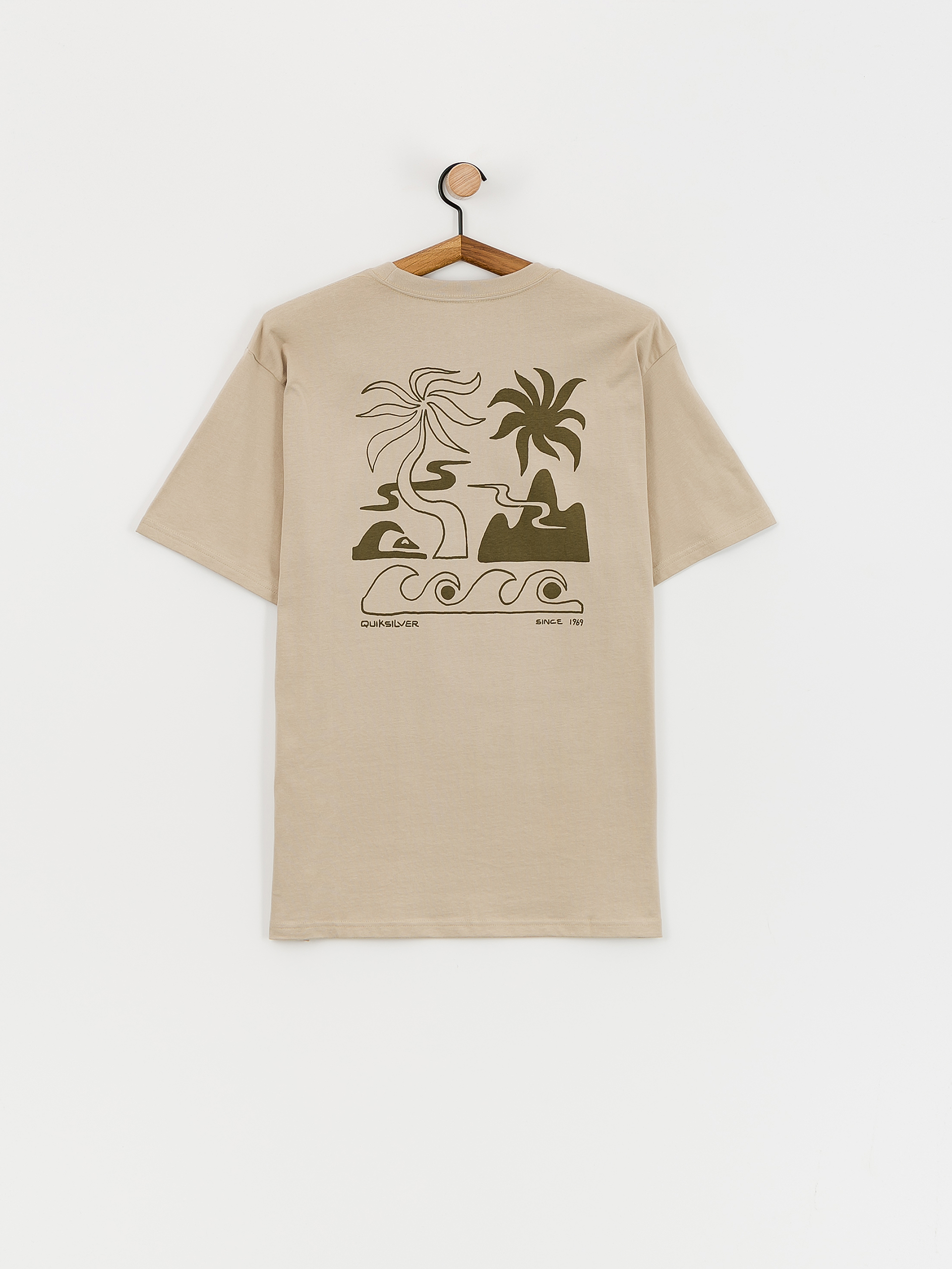 Quiksilver Tropical Breeze Mor T-shirt (plaza taupe)