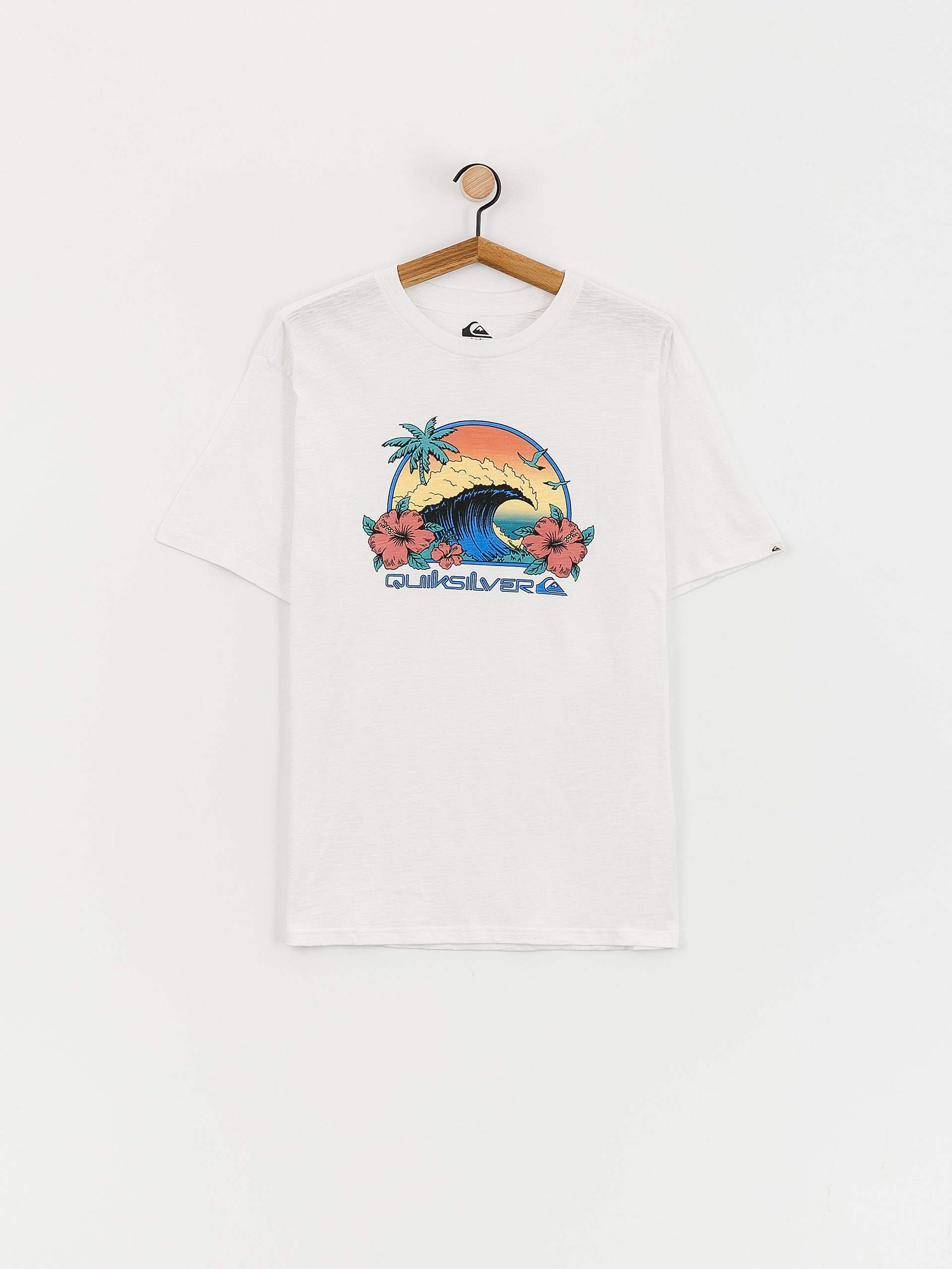Quiksilver Riding Today T-shirt - white (white)