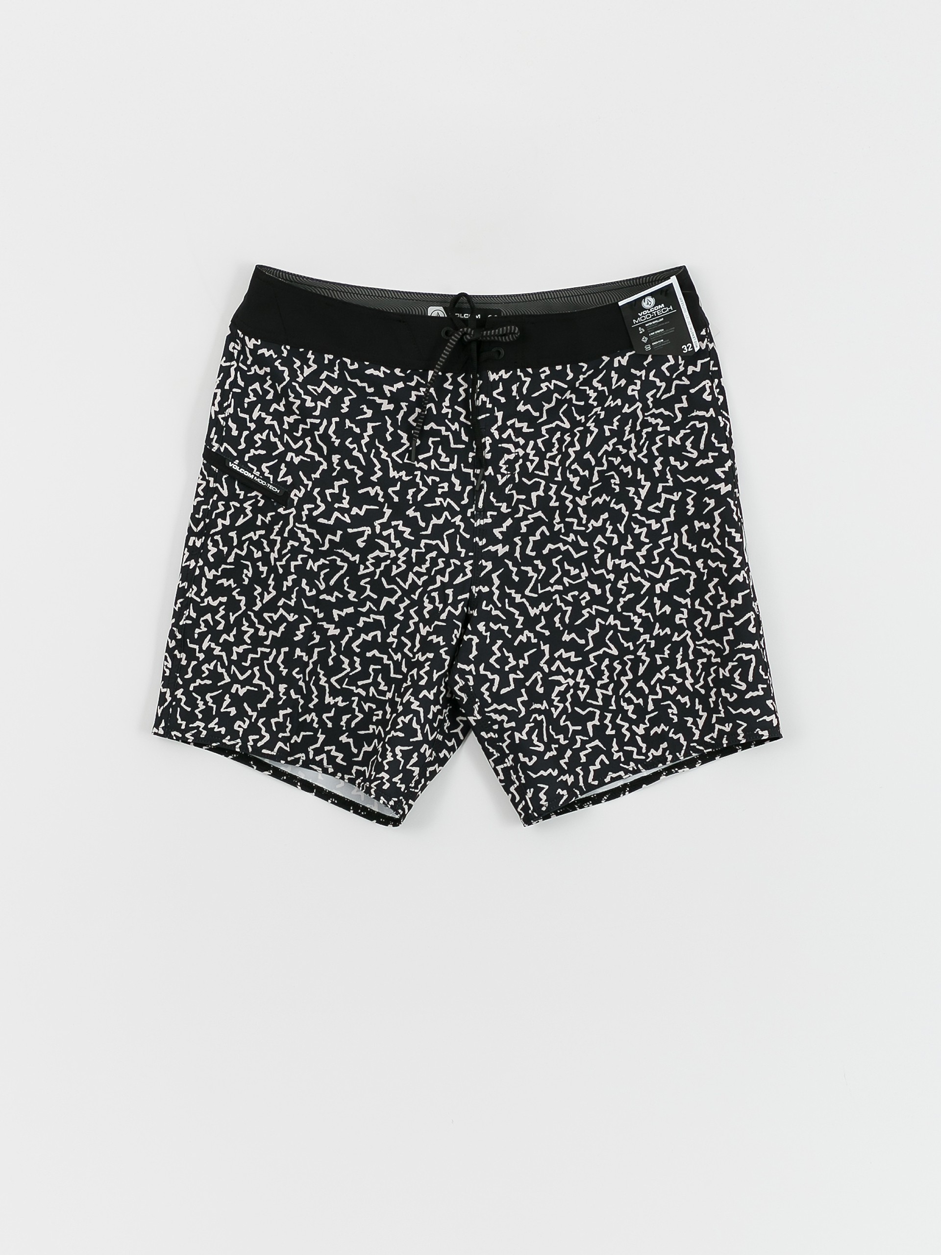 Volcom Asphalt Beach Mod 18 Boardshorts (black)