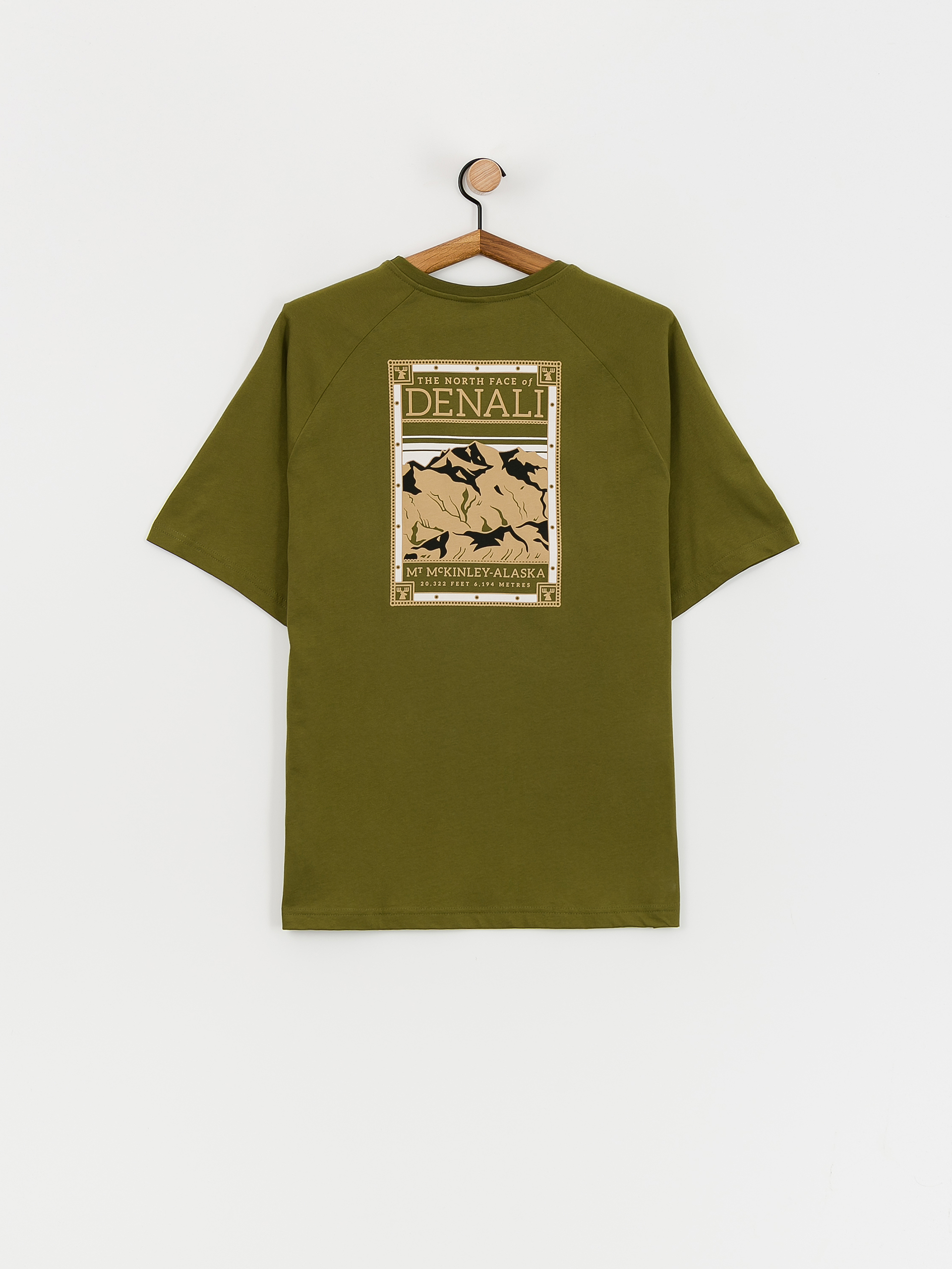 The North Face North Faces T shirt green forest olive