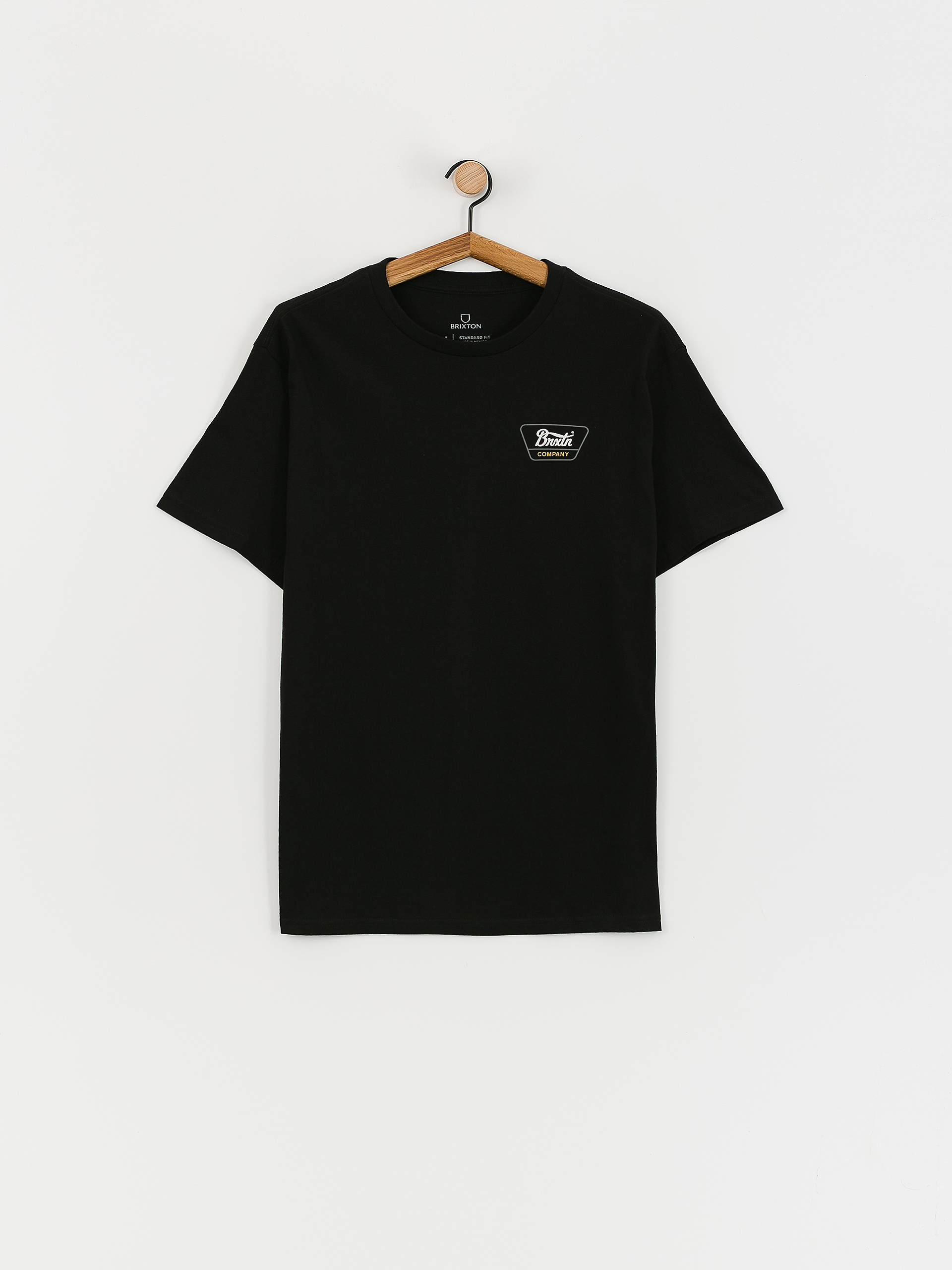 Brixton Linwood Stt T-shirt (black/casa red/white)