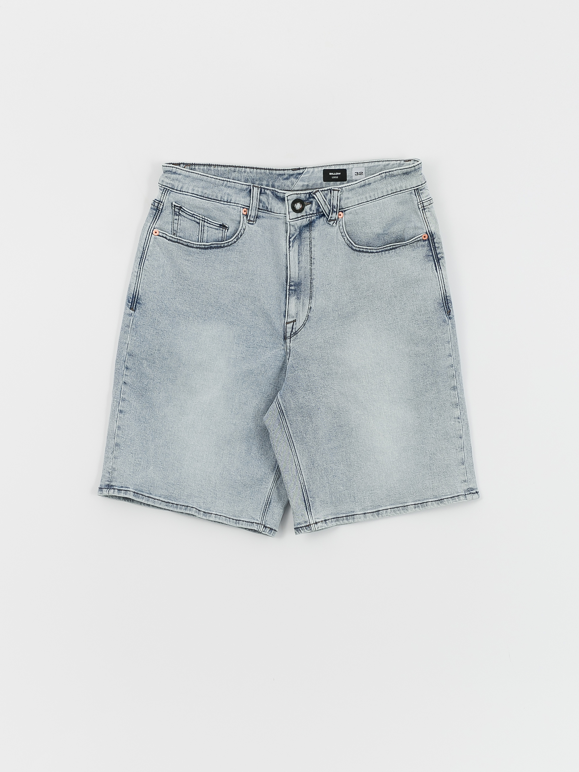 Volcom Billow Denim Shorts (desert dirt indigo)