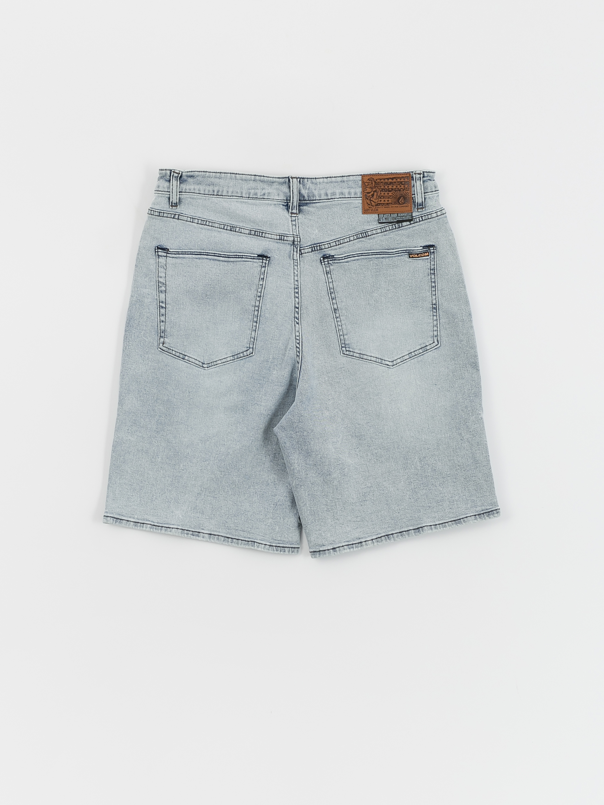 Volcom Billow Denim Shorts (desert dirt indigo)
